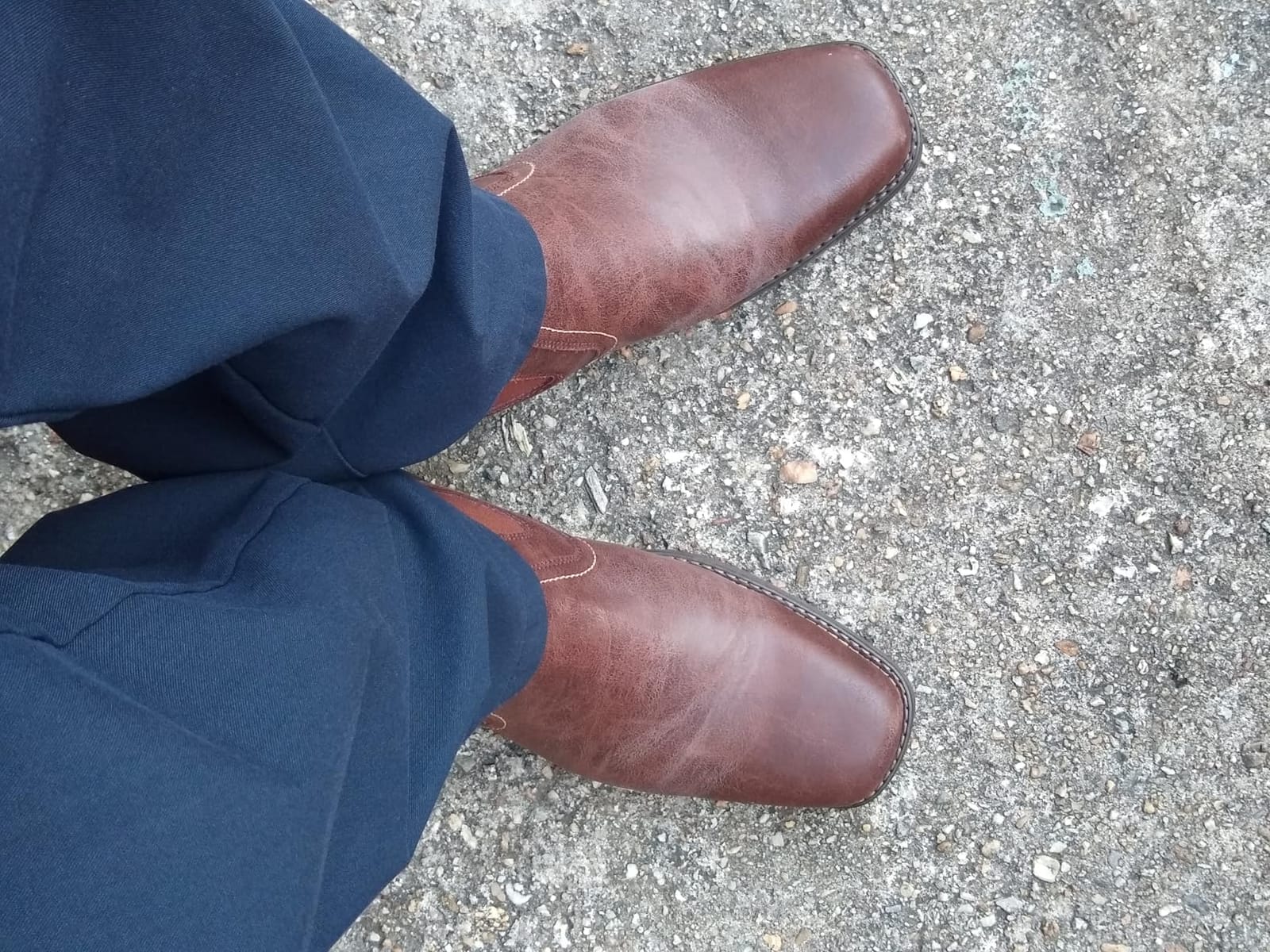 Jousen Mens Chelsea Boots Casual Slip On Boots for Men customer photo 2
