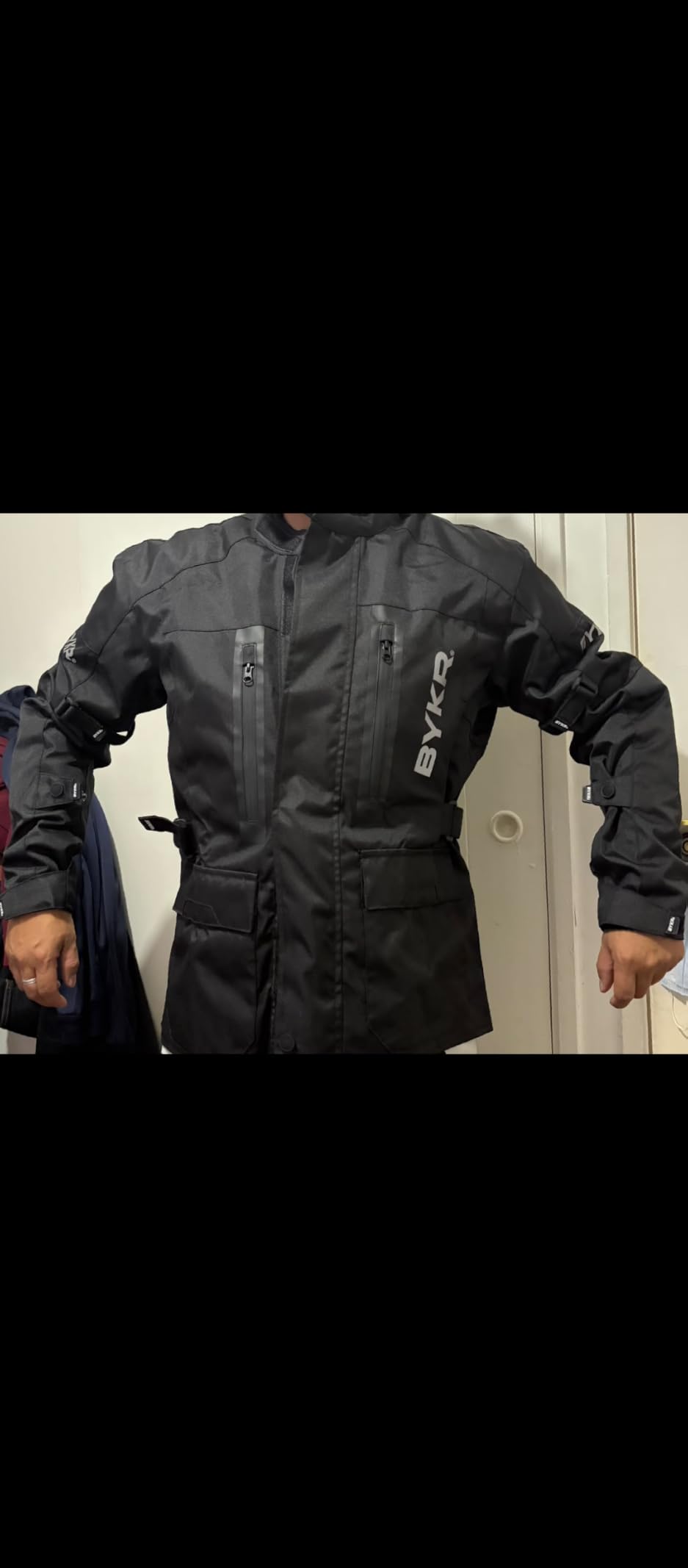 BYKR Adventure Touring Motorcycle Jacket For Men & Women Enduro Biker Textile Riding Gear CE Armored customer photo 1