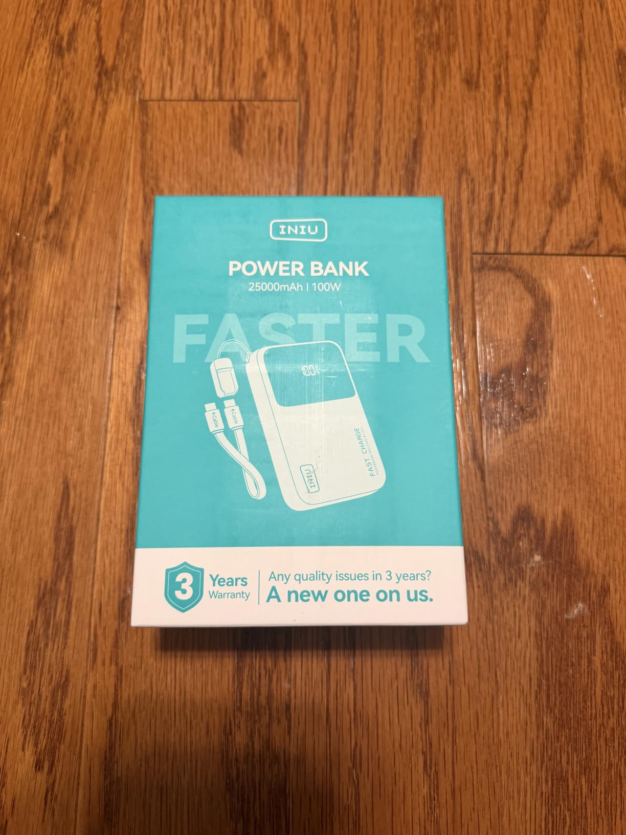 INIU Laptop Power Bank, Smallest 25000mAh 100W Fast Charging Battery Pack customer photo 1