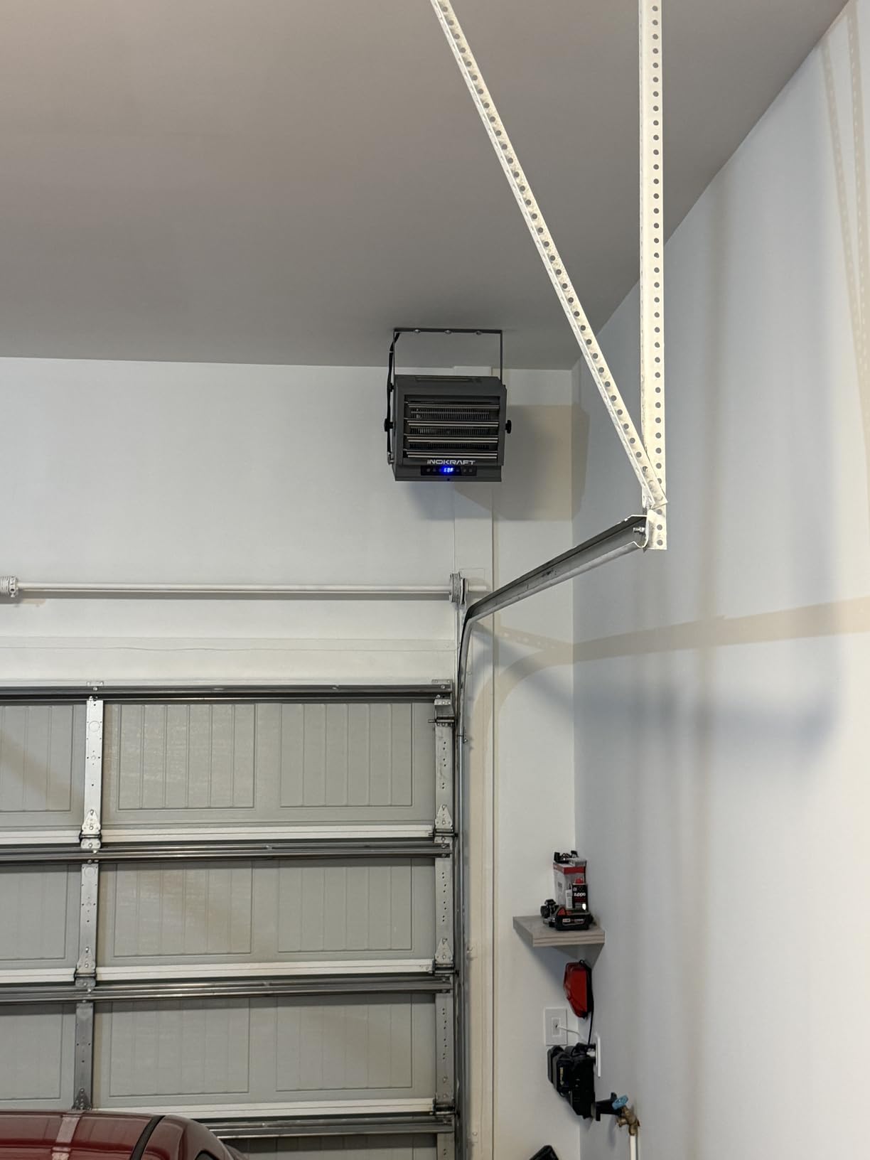 InoKraft 7500W Electric Garage Heater, 240V Ceiling-Mount, Hardwired customer photo 2