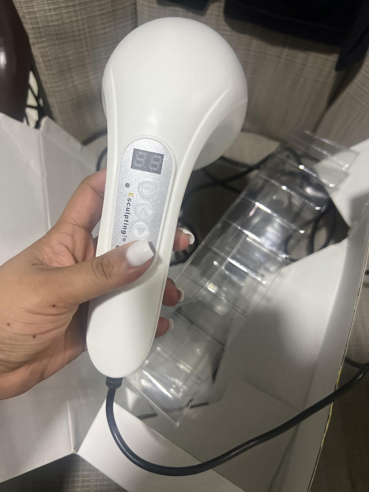 Radio Frequency Induced Heat-Palm NRG Cellulite Body Device customer photo 2