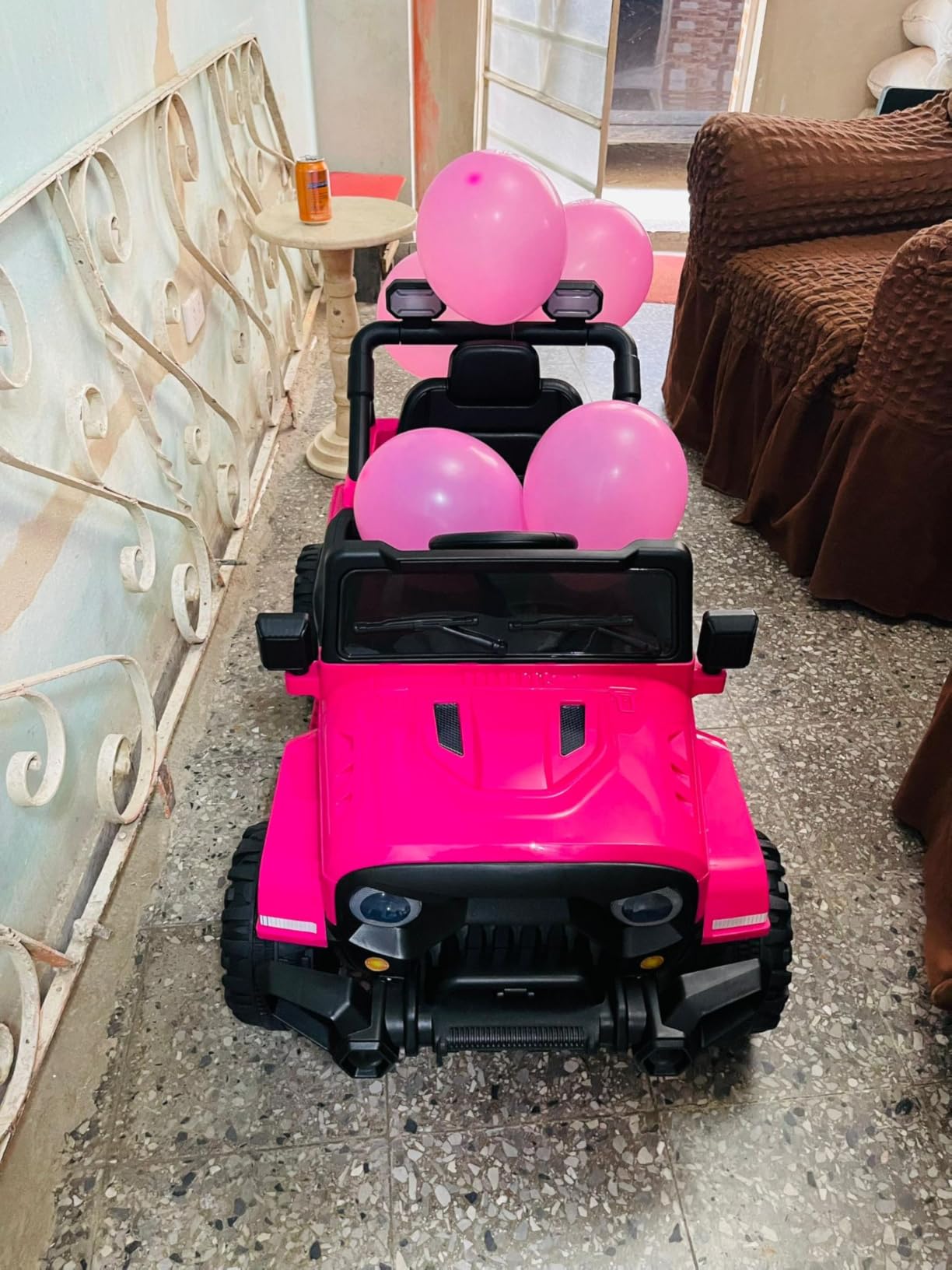OLAKIDS Ride on Truck, 12V Battery Powered Electric Vehicle for Kids with Remote Control, Bluetooth, Power Display, LED Lights, Music Player, Ride on Toy for 3+ Boys Girls (Blue) customer photo 2