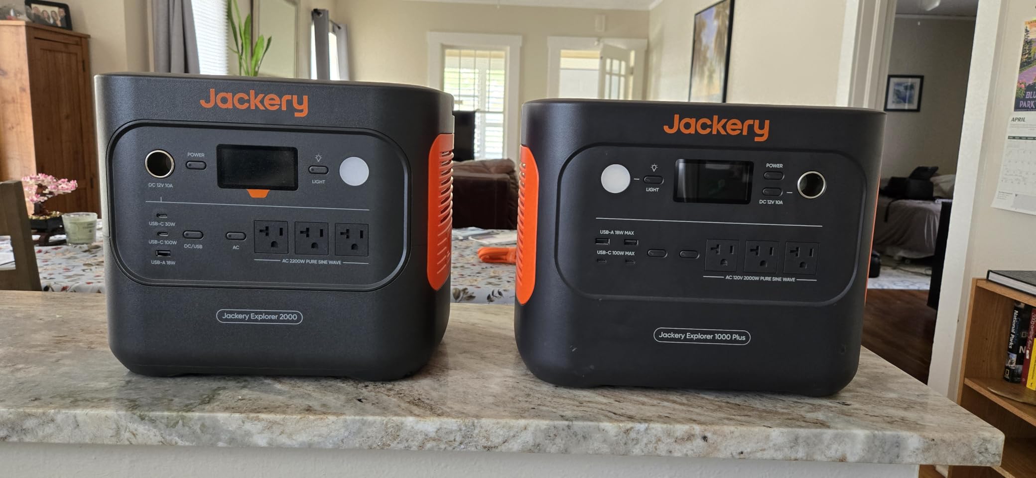 Jackery Explorer 2000 v2 Portable Power Station, 2042Wh, 2200W AC Output customer photo 1