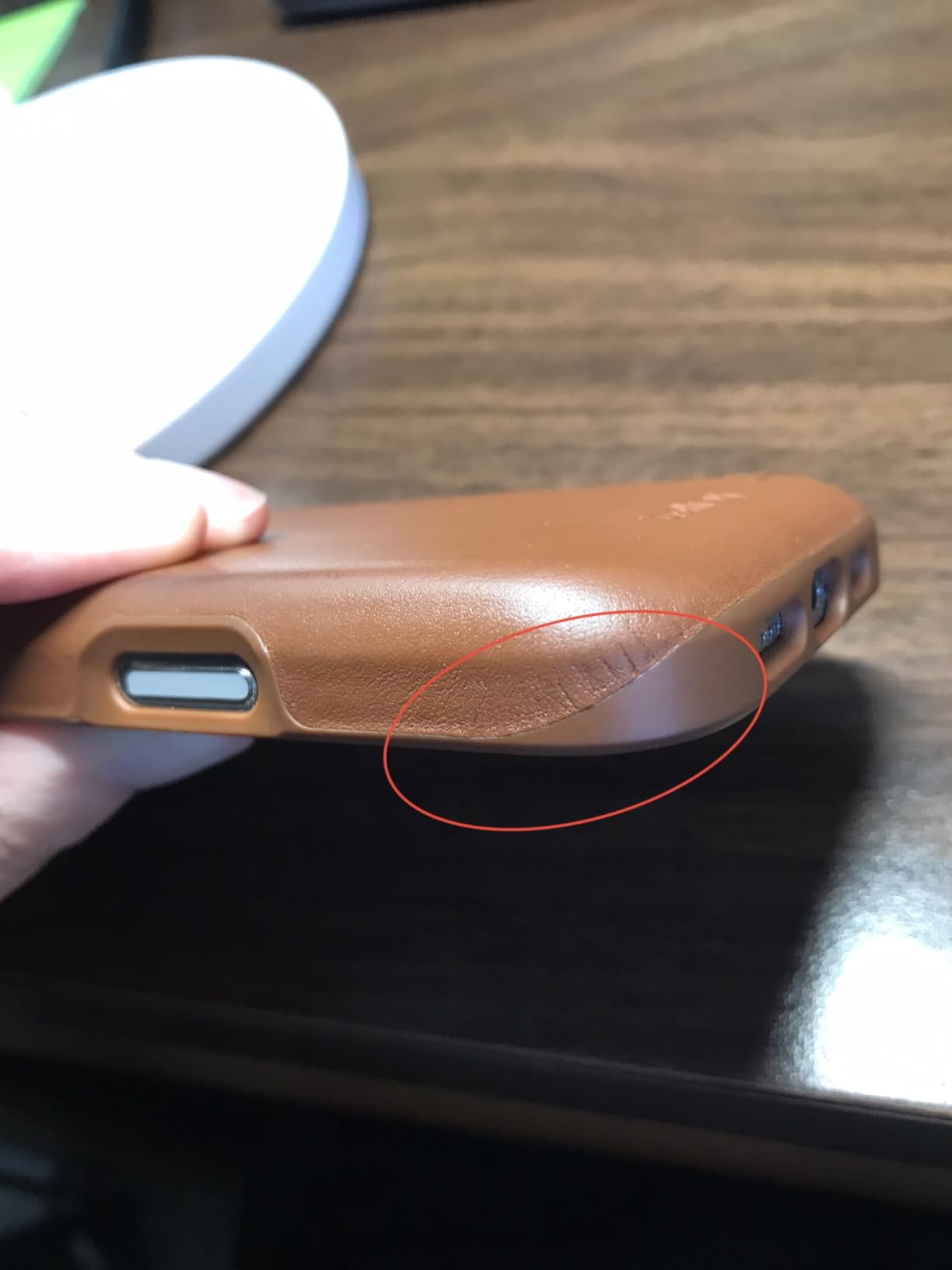 Bellroy Phone Case - 3 Card for iPhone 16 Pro (Leather iPhone case, Phone Wallet) - Ganache customer photo 1