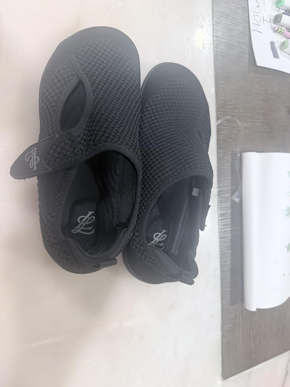 LeIsfIt Wide Toe Box Diabetic Shoes for Women Zero Drop Barefoot Sneakers Breathable Adjustable for Edema Swollen Feet & Seniors customer photo 2