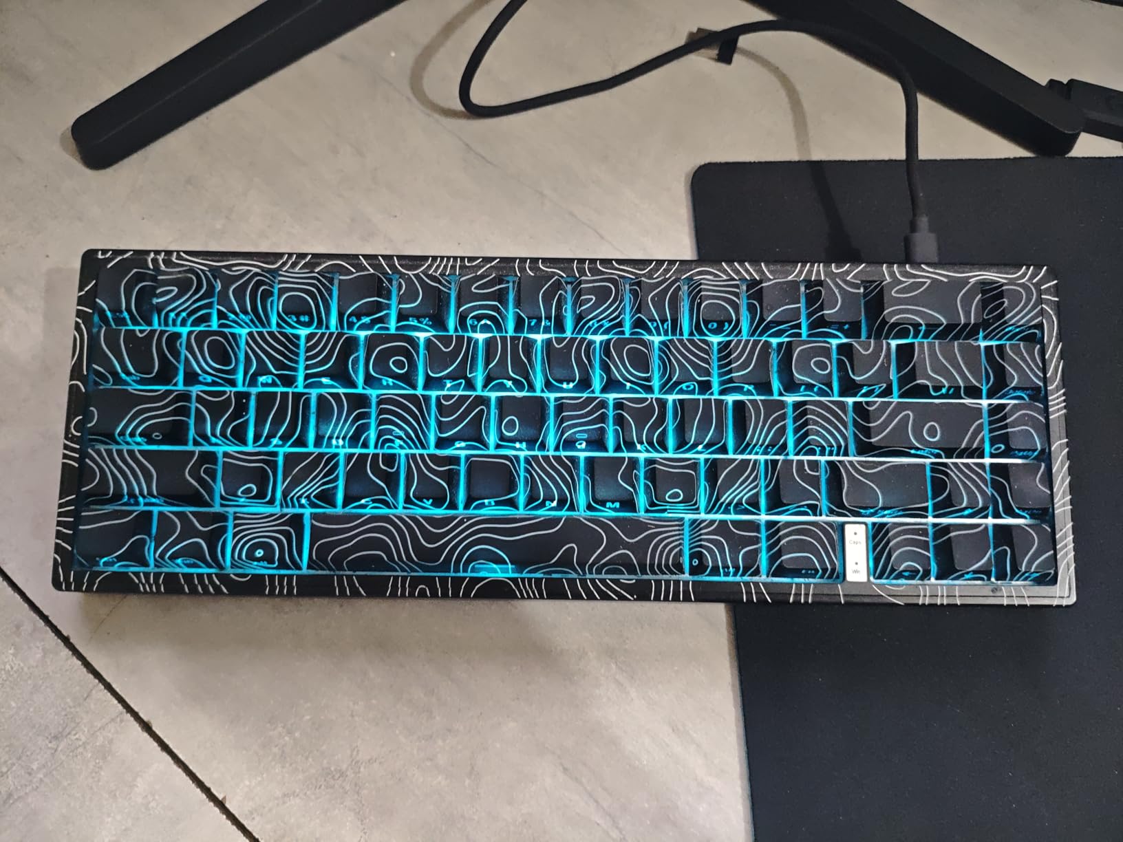 Womier M68HE PRO 60% Percent Keyboard Rapid Trigger Gaming Keyboard RGB customer photo 2