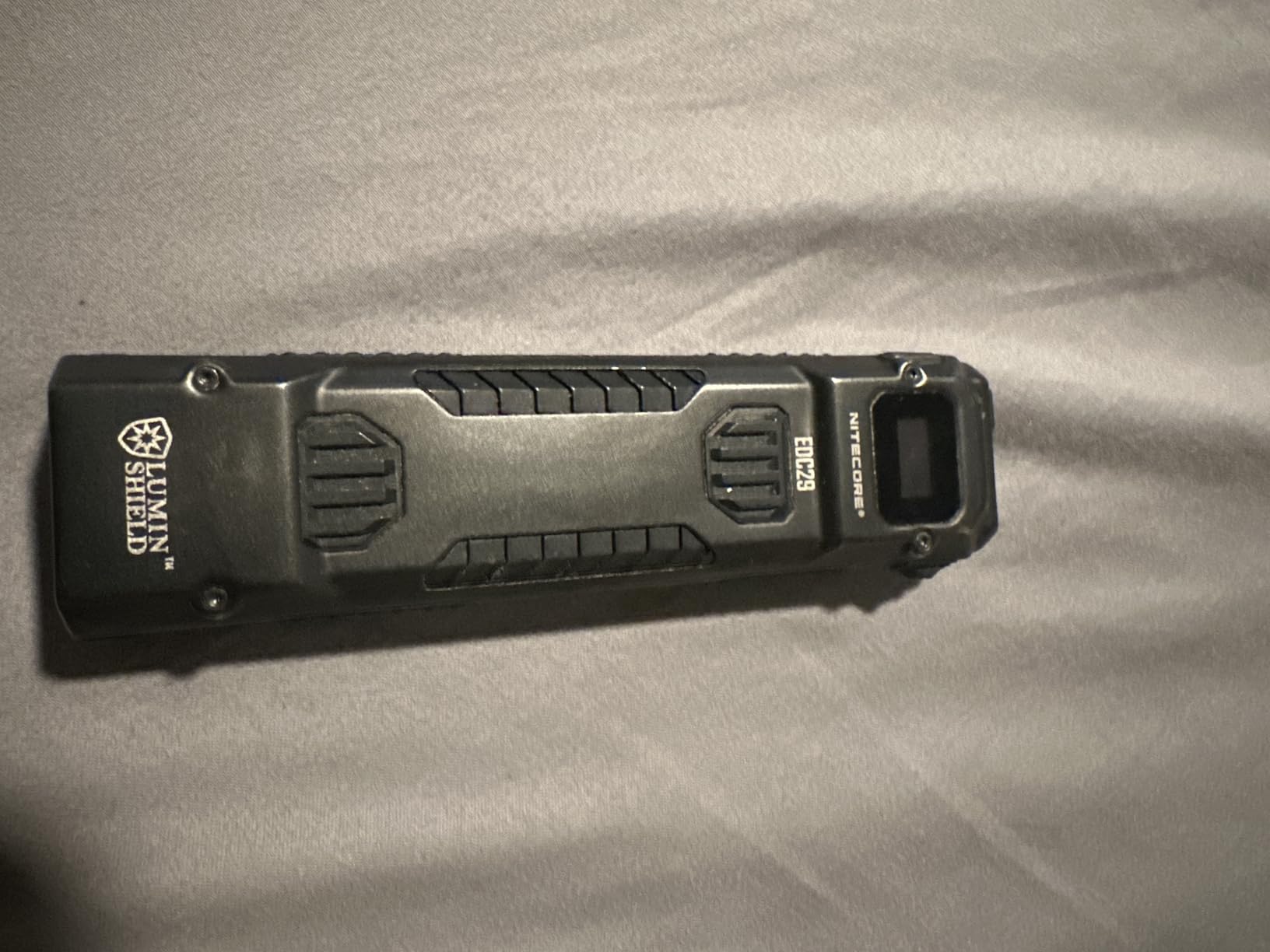Nitecore EDC29 6500 Lumen Rechargeable EDC Tactical Flashlight (Black) | USB-C Fast Charging, Slim Flat Shape, Spotlight, Floodlight, Strobe modes, Digital Display, Mechanical Lock, Everyday Carry customer photo 1