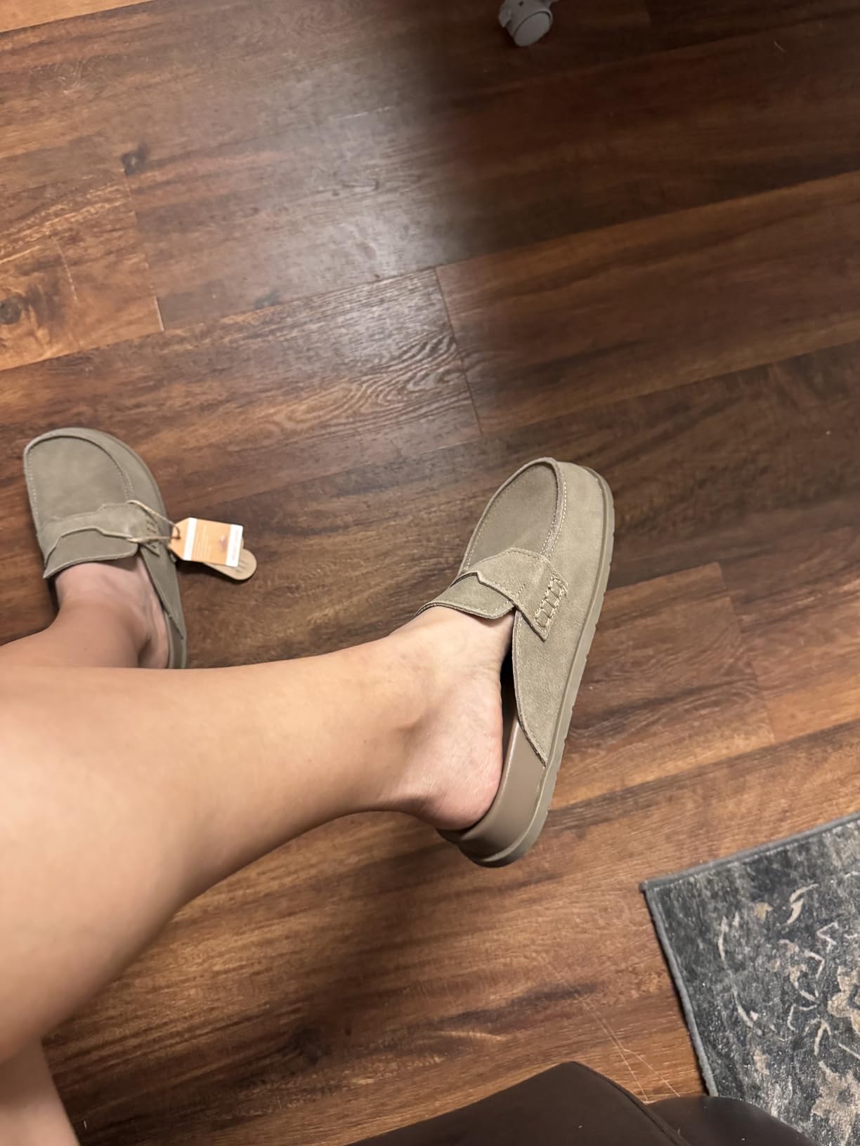 100% Genuine Leather Slip On Womens Clogs - Fall Mules for Women 2026 customer photo 2