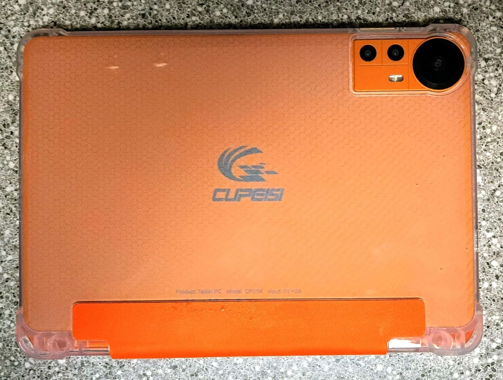 CUPEISI Android 16 Tablet 10 Inch, 20GB RAM+128GB ROM/2TB Expandable, 2.0GHz Octa-core Processor, 1280*800 HD Screen, 5G WiFi6 BT5.0, 2 in 1 Tablets with Keyboard Case Mouse Stylus, Widevine L1 Orange customer photo 2