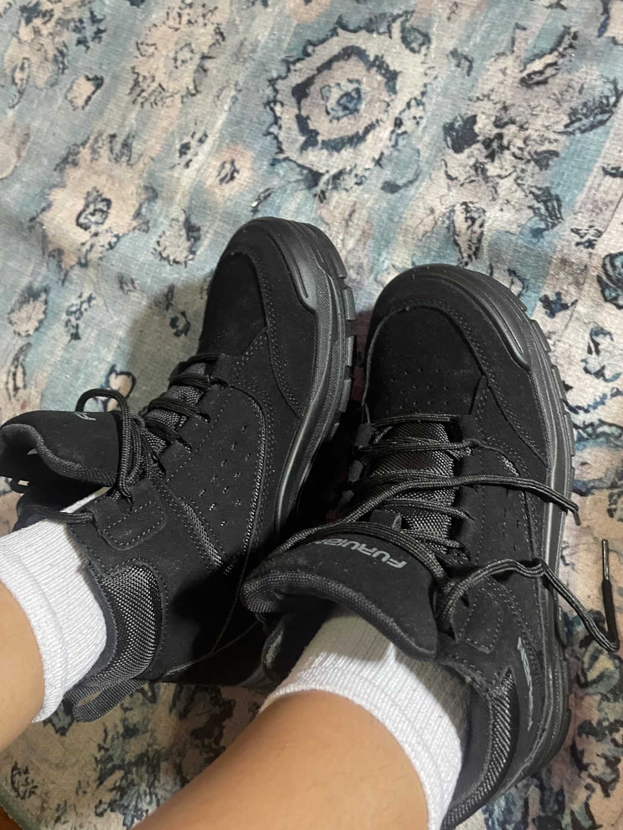 Furuian Steel Toe Boots for Men Women Lightweight Work Boots Pioneer Series customer photo 2