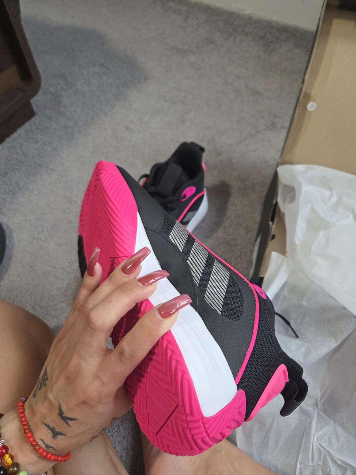 adidas Men's Own The Game 3.0 Basketball Shoe customer photo 1