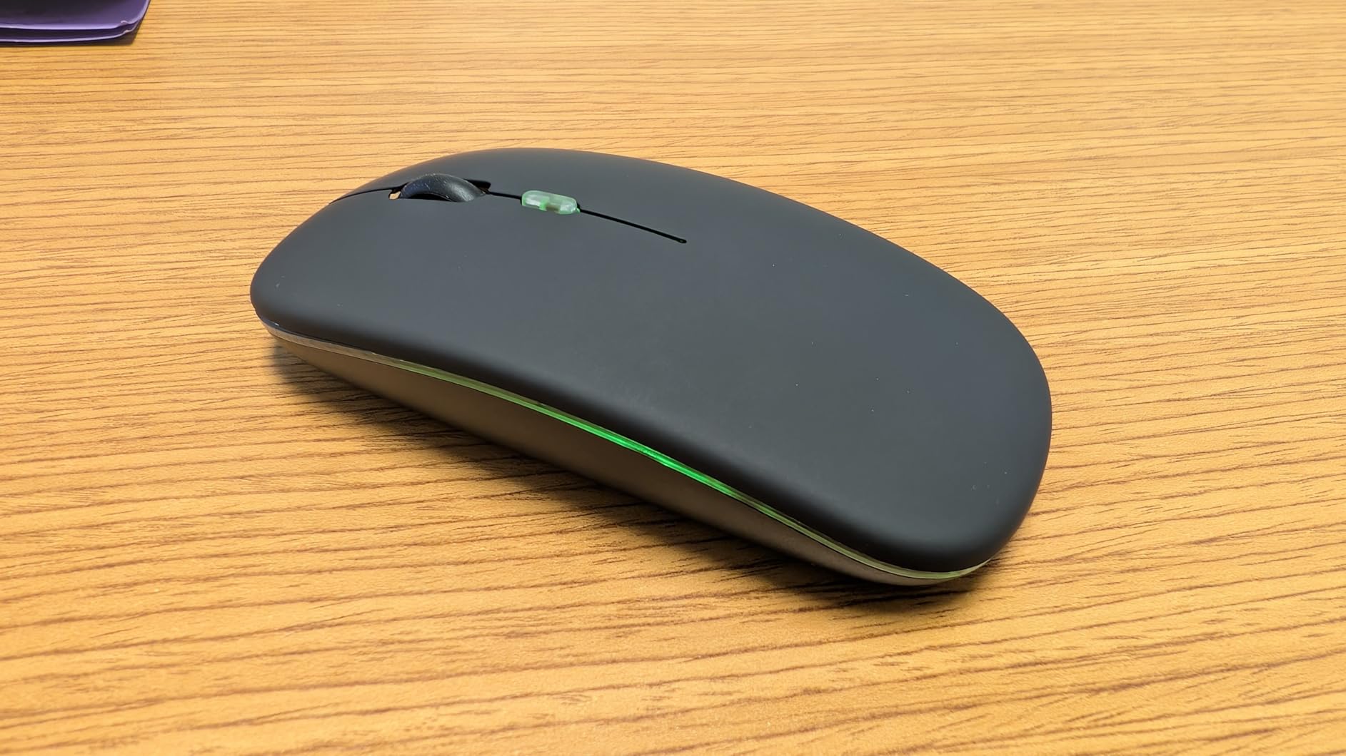 Afaartcci Rechargeable Wireless Mouse, Silent Bluetooth Mouse (Black) customer photo 1