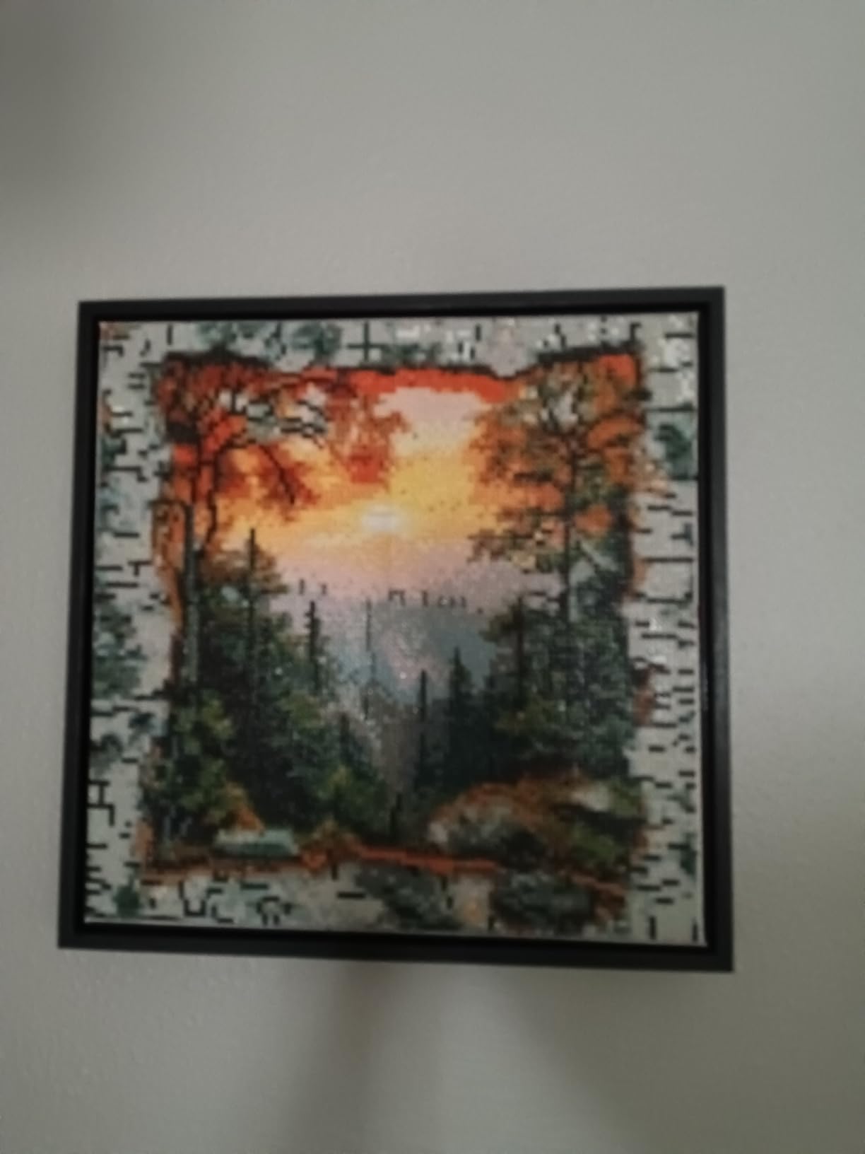5D Landscape Scenery Diamond Art kits for Adults Beginners 13.7x13.7inch customer photo 1