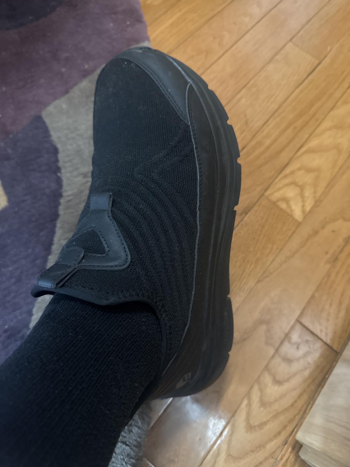 FitVille Men's Extra Wide Slip-On Walking Shoes, Hands-Free Orthopedic Sneakers with Arch Support for Plantar Fasciitis, Bunions and Hammertoes - Step Ease V1 customer photo 2