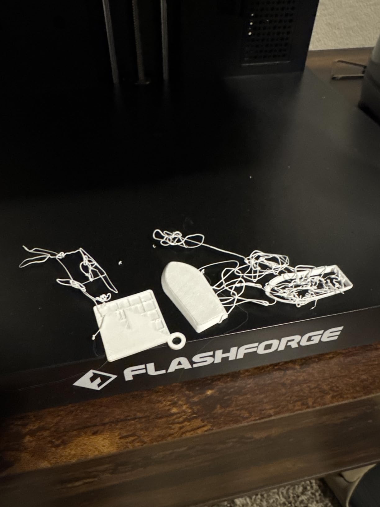 FLASHFORGE AD5M 3D Printer Fully Auto Calibration Print with 1-Click Max 600mm/s Speed, All-Metal CoreXY Structure Precise Printing, Easy-Maintenance Quick-Swap Nozzle, Print Size 220x220x220mm customer photo 1