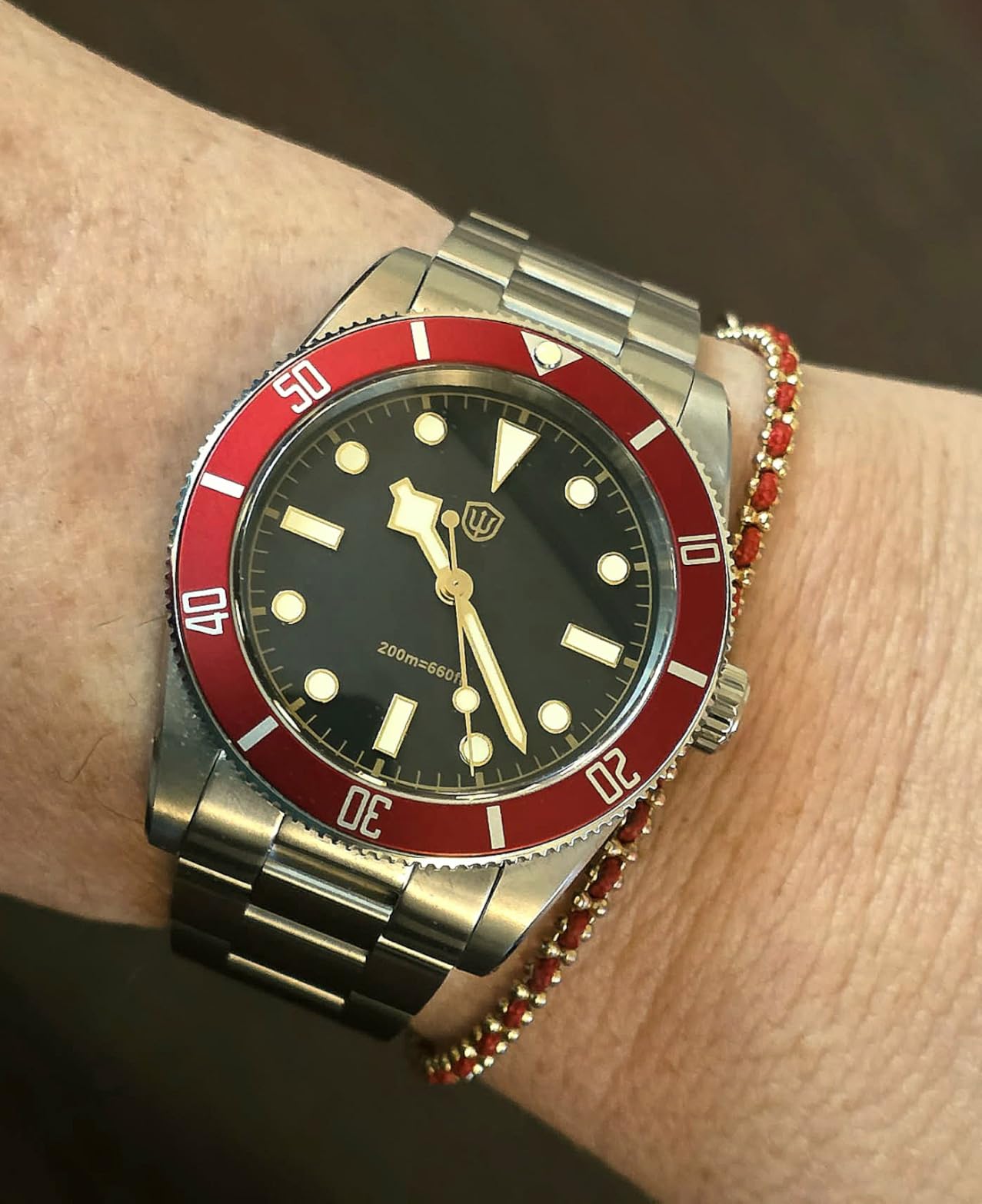 watchdives WD7922 BB54 Mens Watch, VH31 Sweep Second Quartz Watches customer photo 2