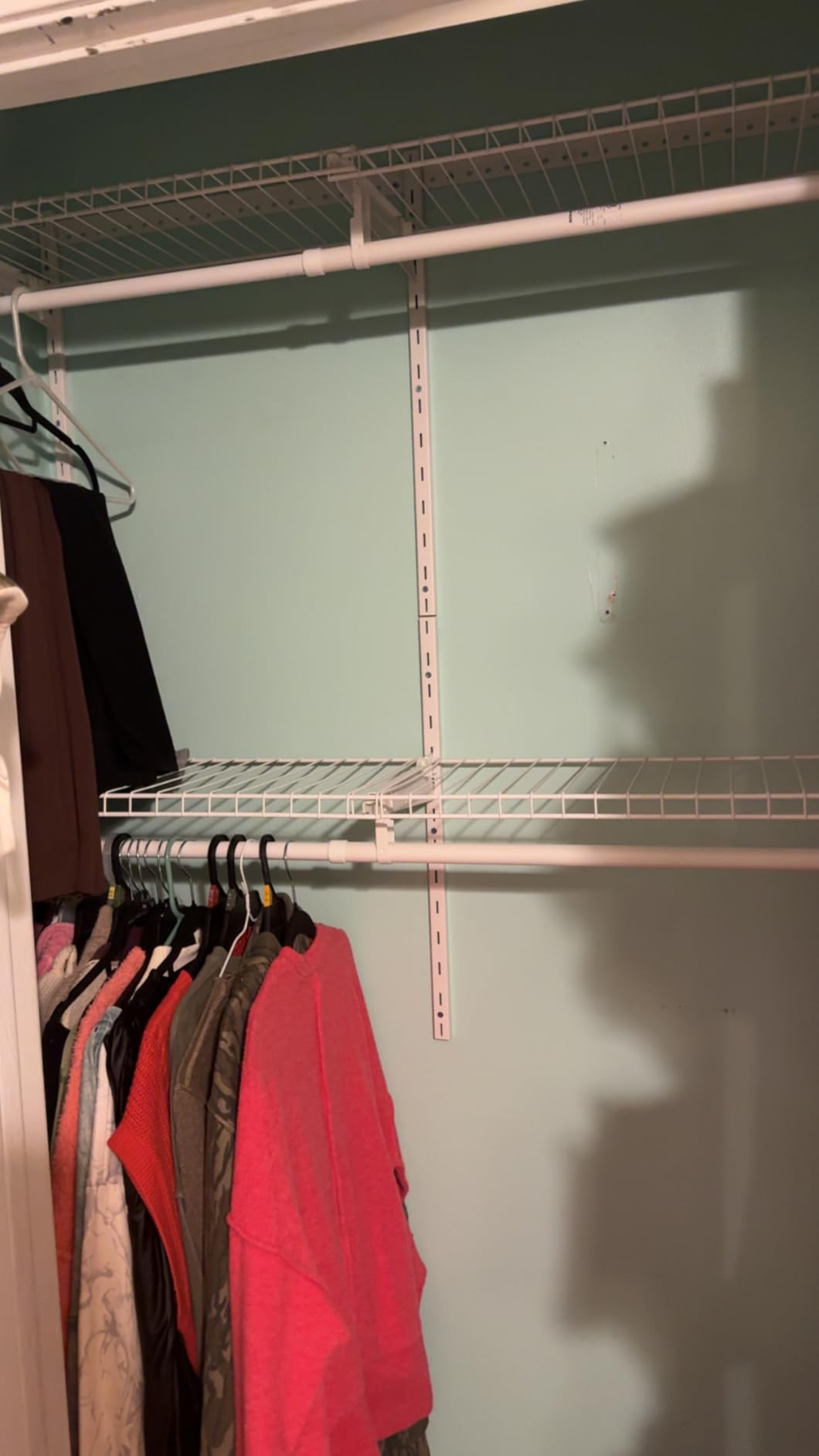 SONGMICS HOME Closet System, Closet Insert Organizer, 3-6 ft Closet Shelves customer photo 1