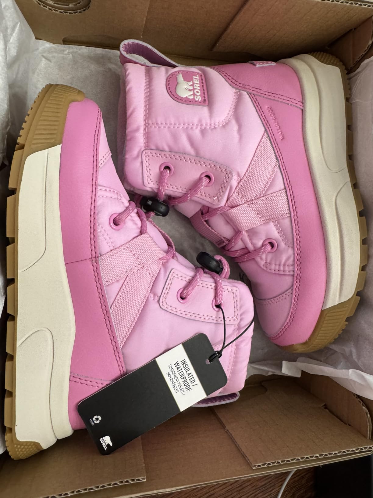 SOREL Kids Whitney III Mid Waterproof (Big Kid) customer photo 2