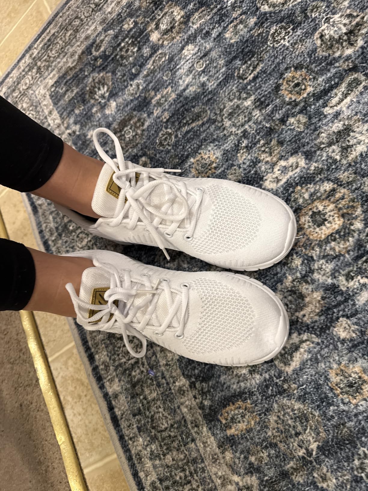 Alicegana Sneakers for Women Walking Shoes: Lightweight Non Slip Comfortable Womens Shoes Footwear for Tennis Casual Work Travel customer photo 1