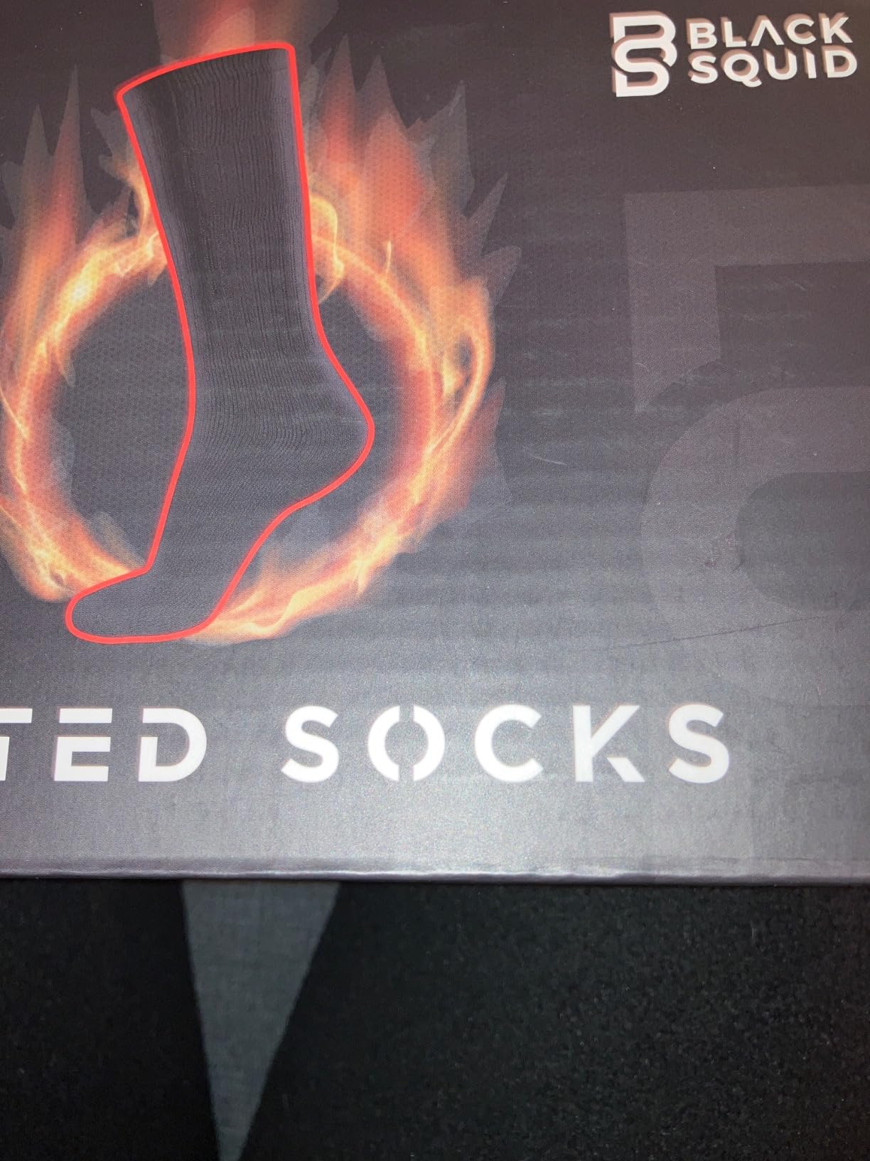 Rechargeable Heated Socks Men Women - Washable Battery Operated Foot Warmer customer photo 1