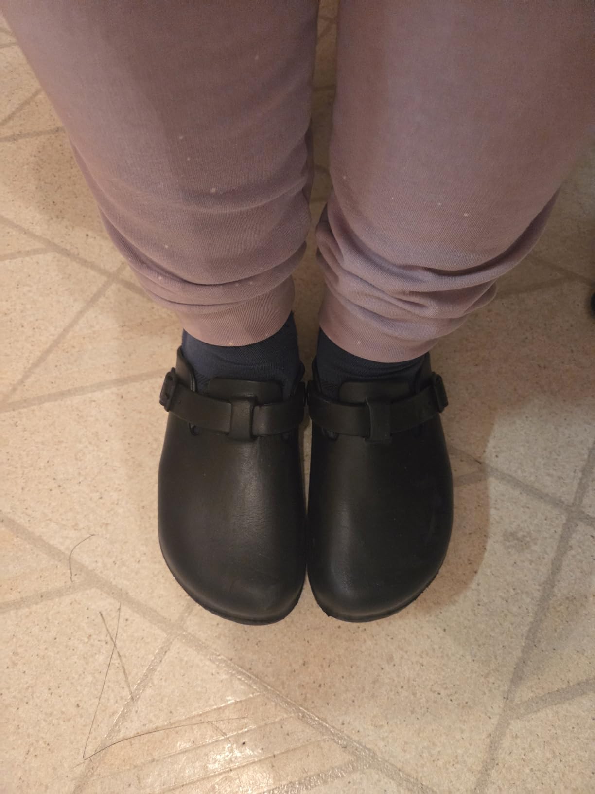 ZXT Arch Support Work Clogs Slip Resistant Shoes for Chef Nurse customer photo 1