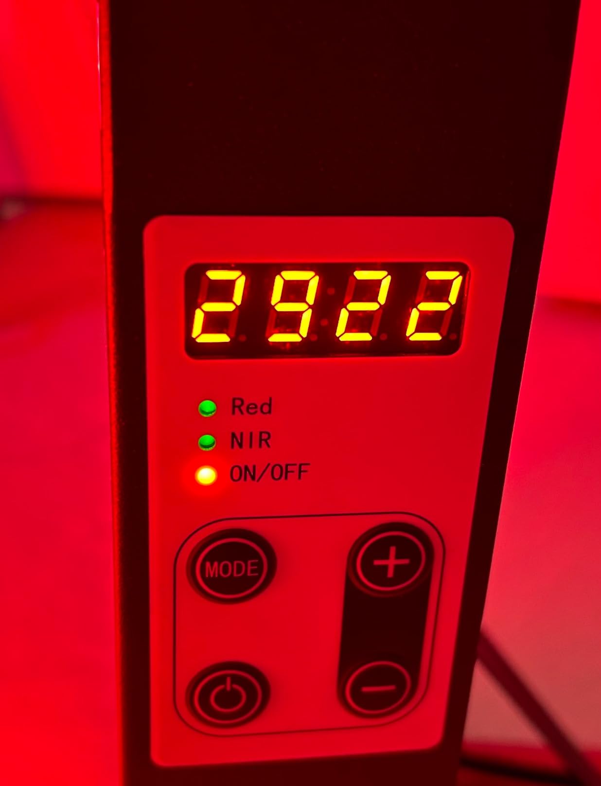 BONTANNY Red Light Therapy, 630/660/810/830/850nm 5 Wavelengths Red Near Infrared Light Device with 60 Dual Chip Clinical Grade LEDs, Remote Control, Timer for Face, Body, Pain Relief, BO-300 (White) customer photo 1