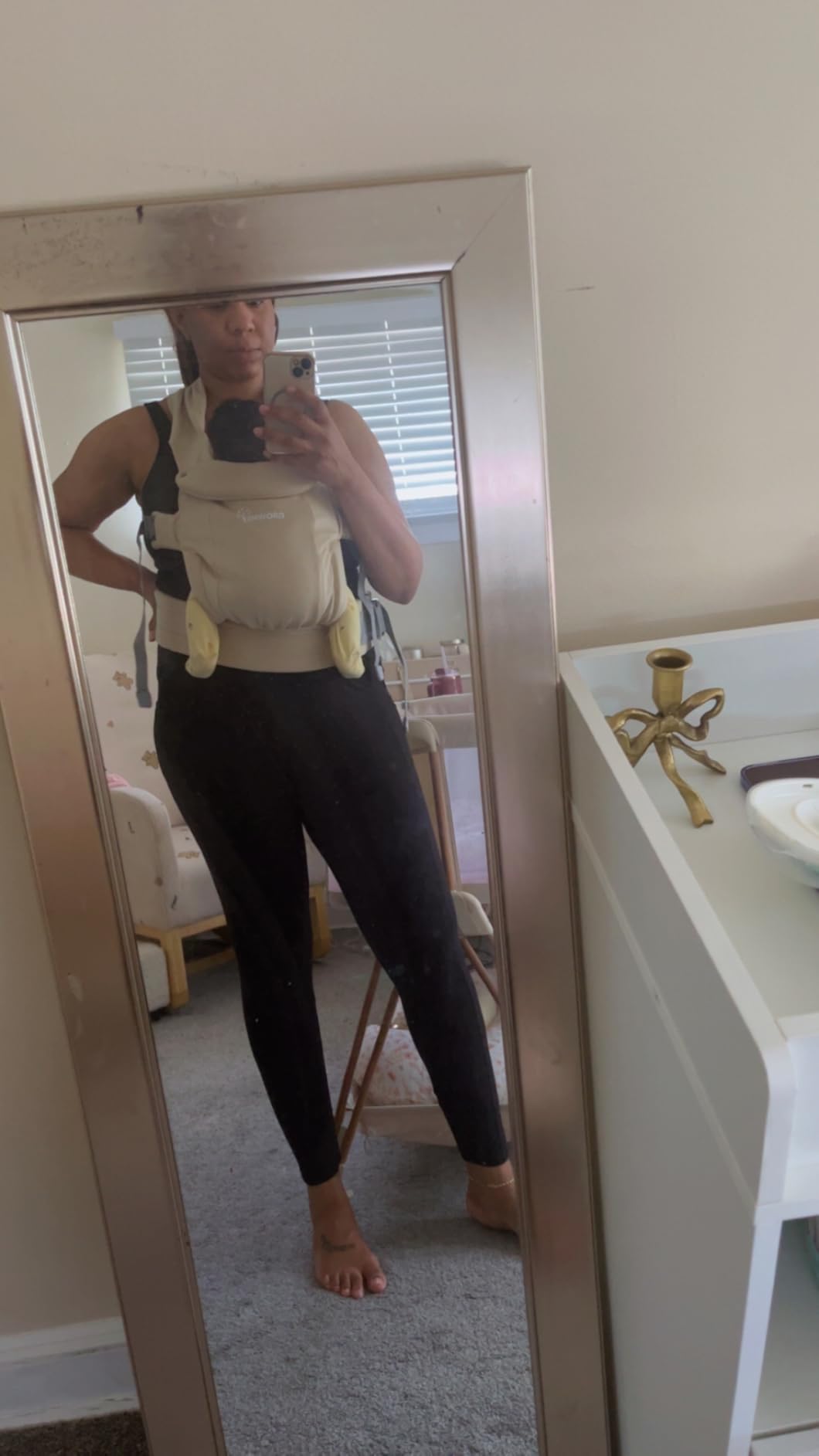 GROWNSY Newborn Carrier, Ergonomic, Cozy Baby Carrier, Cream customer photo 2