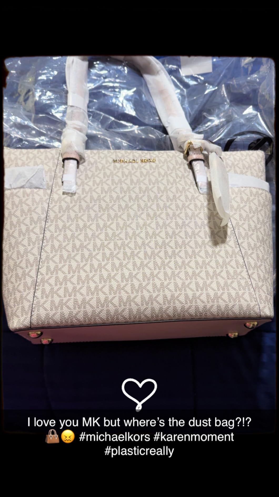 Michael Kors Jet Set Top Zip Tote customer photo 1