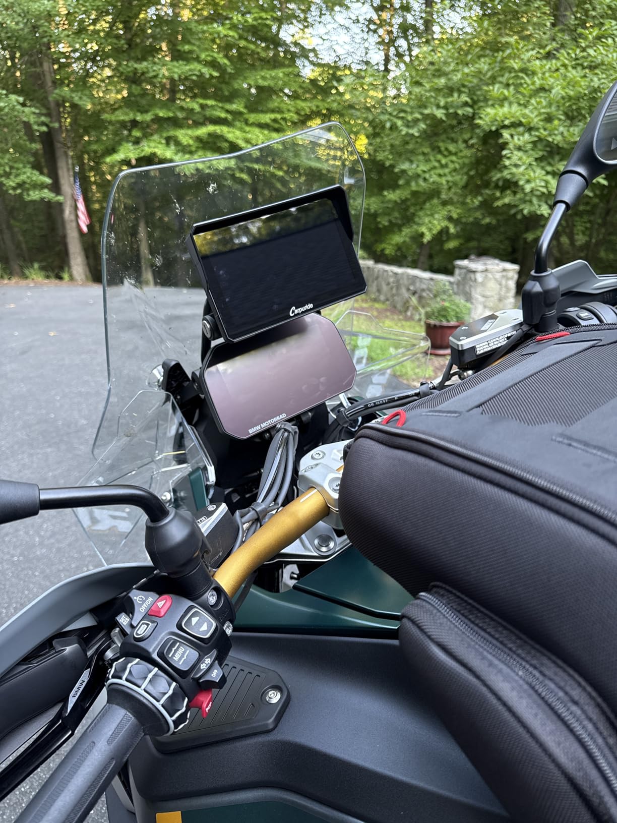 CARPURIDE W702BS for BMW Moto CarPlay & A-Auto Data Reading, Native Wonder customer photo 1