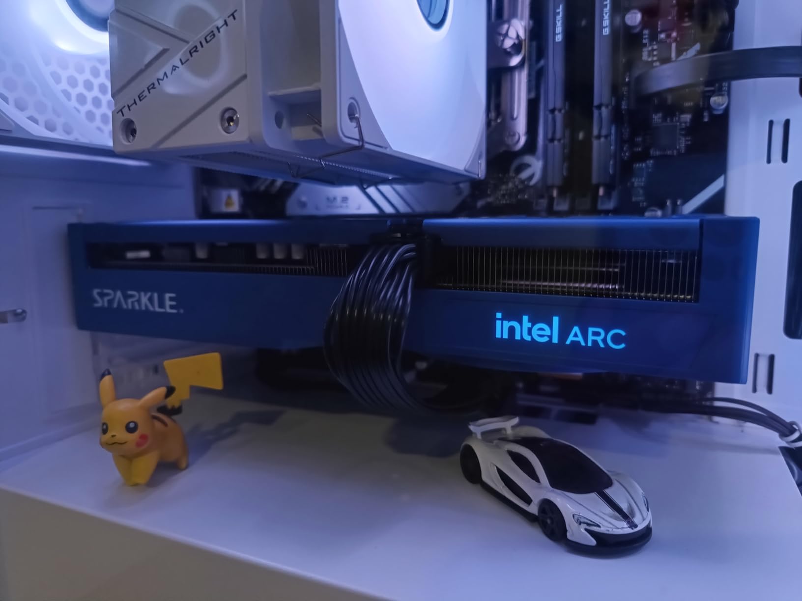 Sparkle Intel Arc B570 Guardian OC Graphics Card, 10GB GDDR6, Torn Cooling 2.0, Axial Fan, Breathing Light, Metal Backplate, SB570G-10GOC customer photo 2