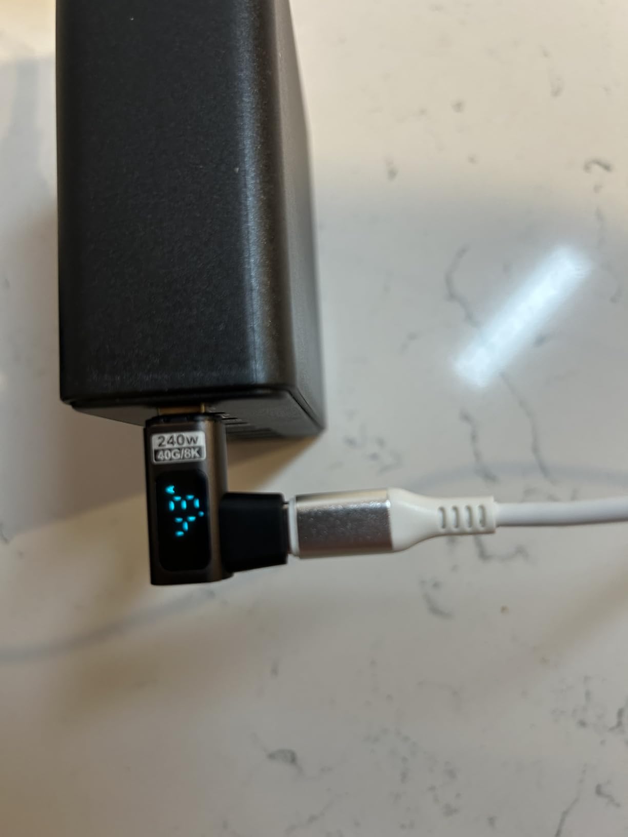 320W USB C Charger Block, MGRNPONY 10-Port GaN USB C Charging Station Black customer photo 1