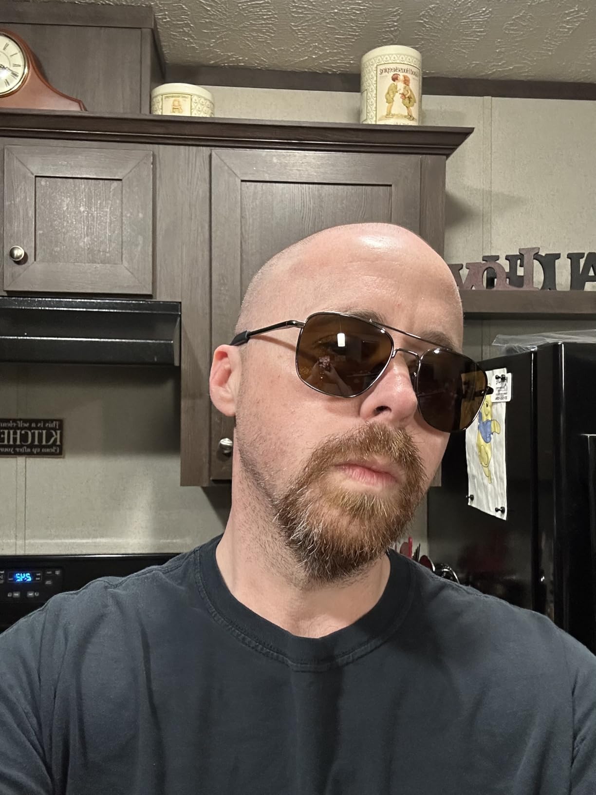 Real Glass Lens Sunglasses Military Style Pilot Aviator HD Shades with Upgraded Spring Hinge Bayonet Temples customer photo 1