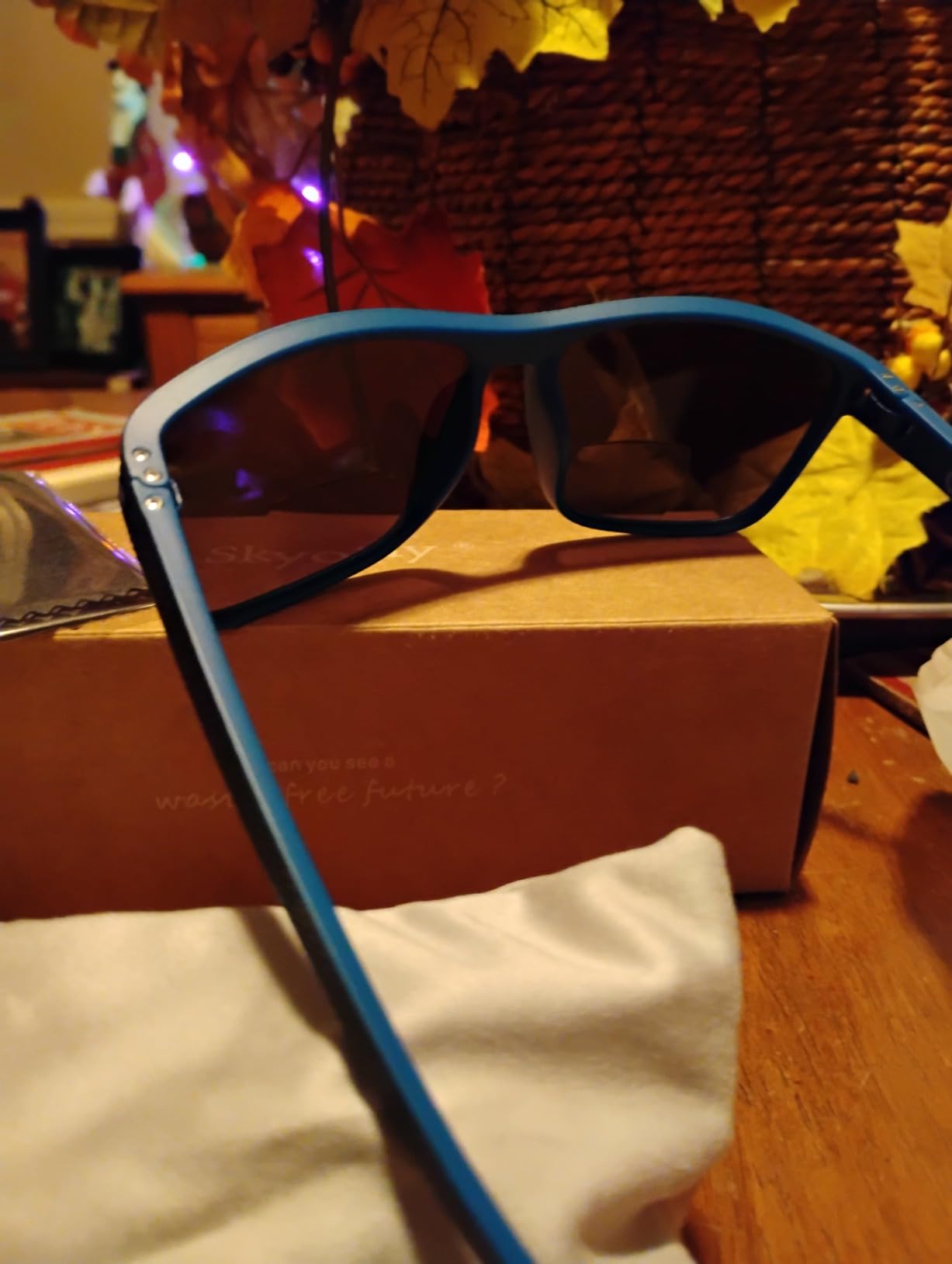 Attractive Bifocal Reading Sunglasses for Men, Durable TR90 Semi Rimless Wrap Around Design Sun Readers, UV400 Near-Far Sun Glass Built in Outdoor Sports/Driving/Fishing Dark Glasses, +2.5 customer photo 1