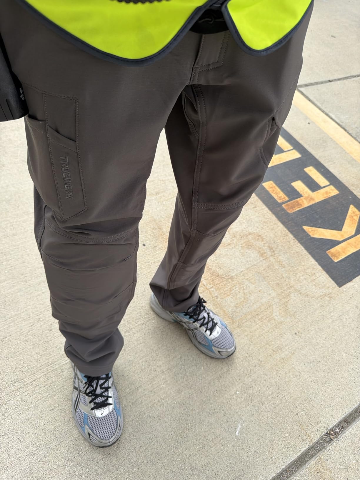 TRUEWERK Men's Work Pants with Knee Pads - XP WerkPant | 4-Way Stretch, Abrasion Resistant, Air Permeable customer photo 2