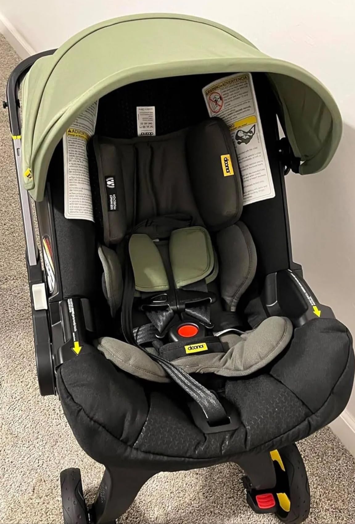 Doona Car Seat & Stroller, Slate Green - All-in-One Travel System customer photo 1