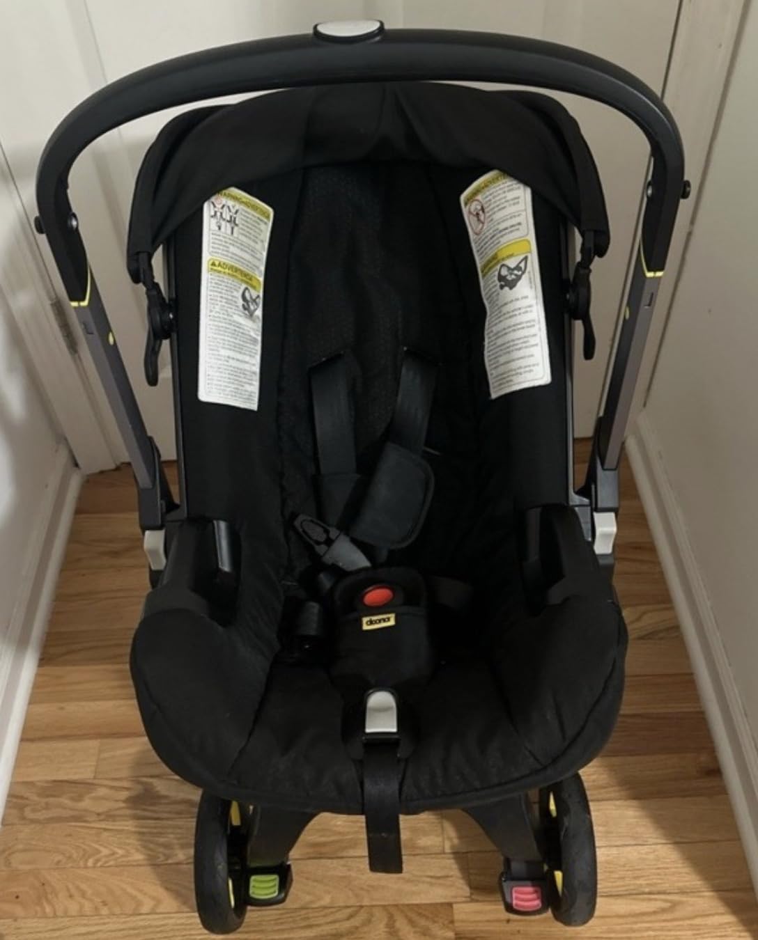 Doona Car Seat & Stroller, Slate Green - All-in-One Travel System customer photo 2