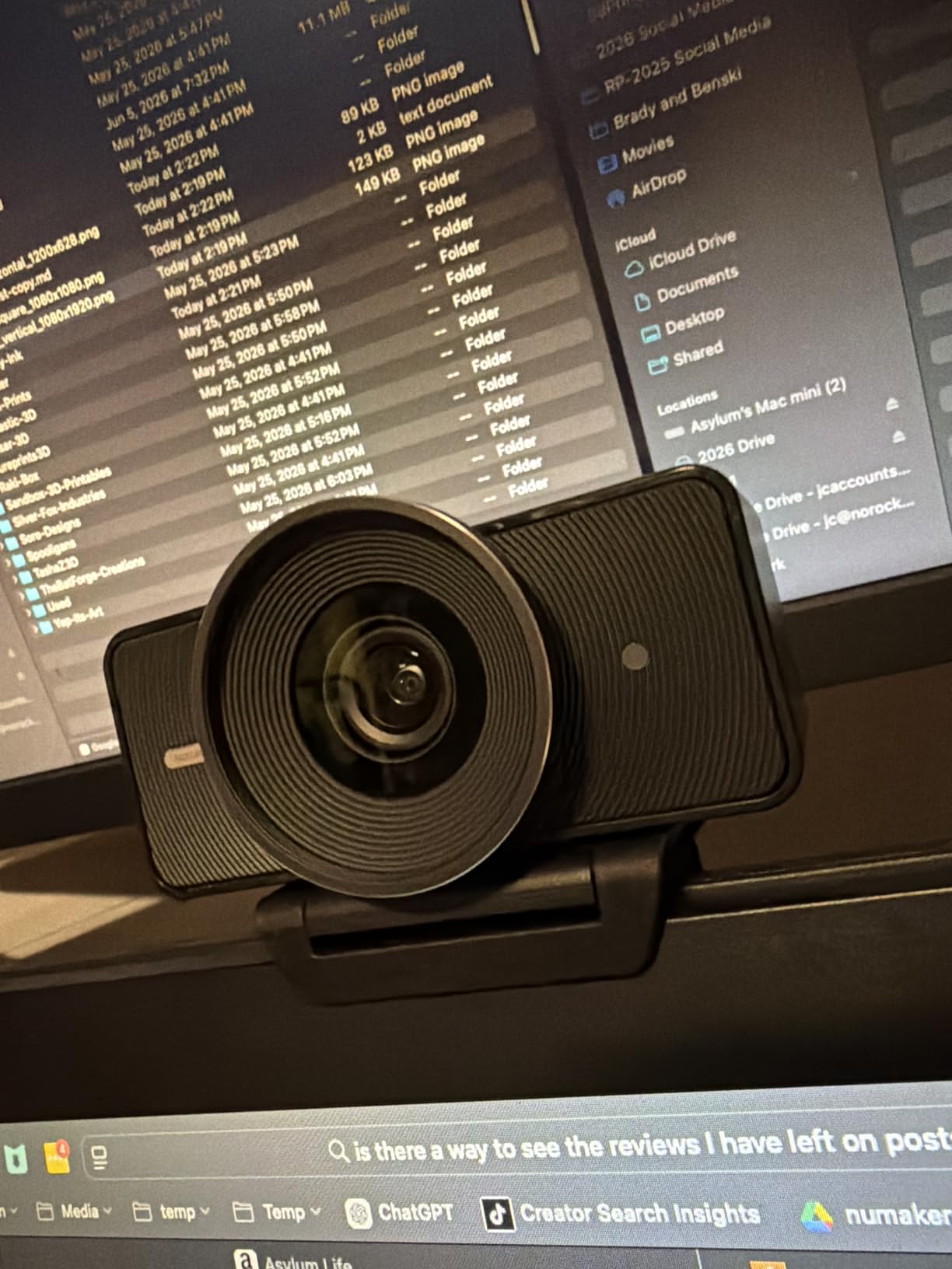 Elgato Facecam 4K, 4K60 Studio Webcam, DSLR-Like Control customer photo 1