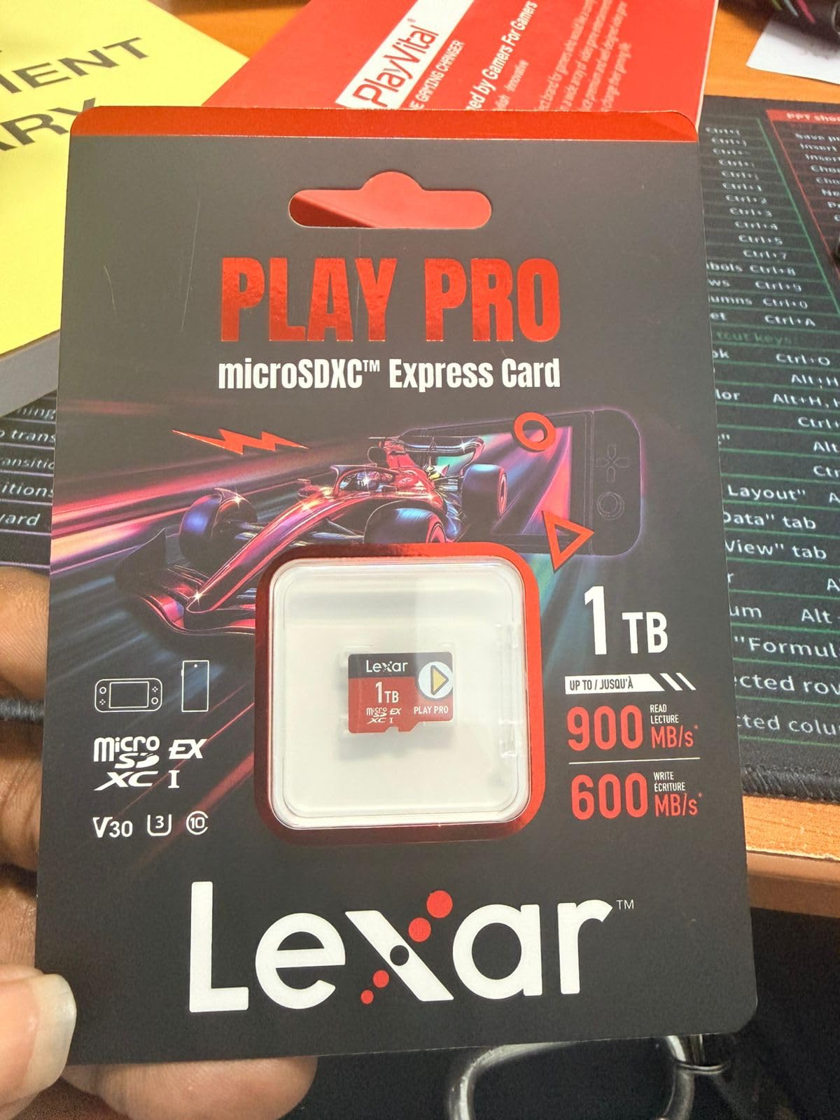 Lexar 512GB Play PRO Micro SD Express Card, 900MB/s Read, 4K, V30, UHS-I customer photo 2