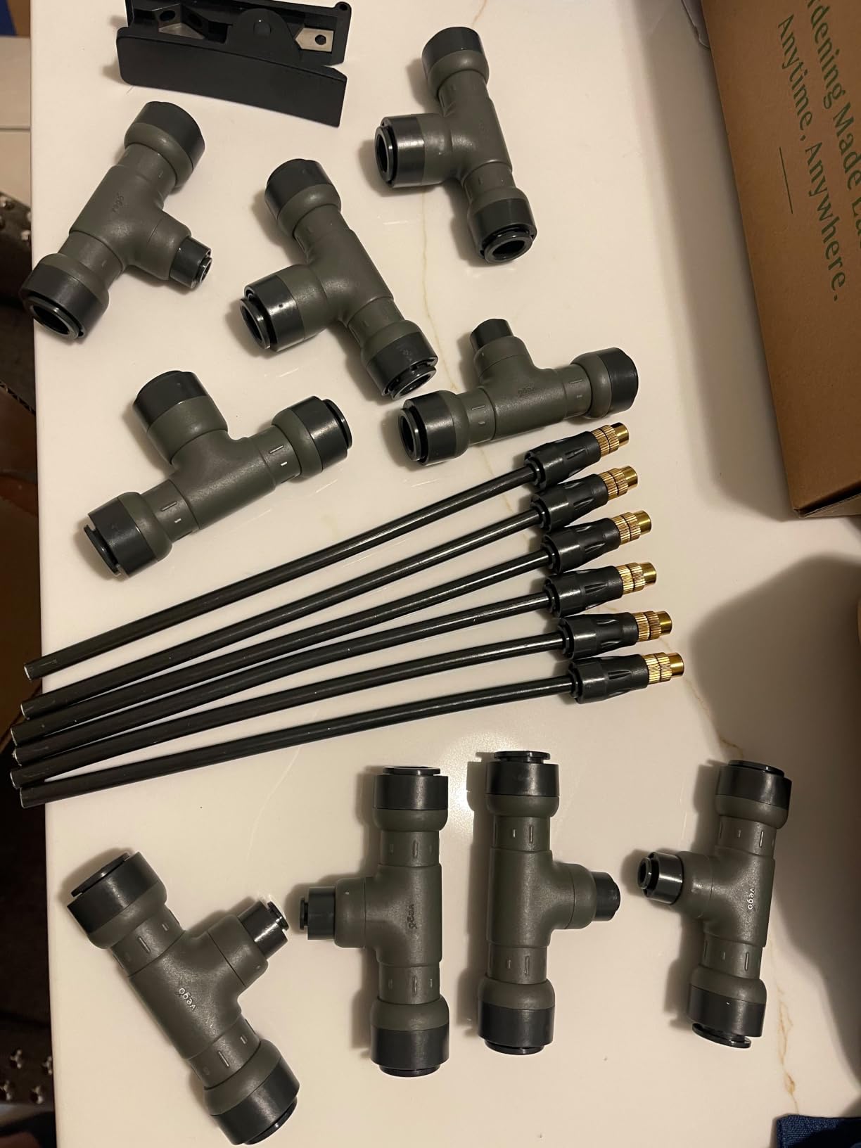 Vego Garden Irrigation Kit - Drip Irrigation System for Raised Garden Beds, Efficient Watering Solution for Vegetables, Flowers, and Plants, Easy DIY Installation (Large) customer photo 1