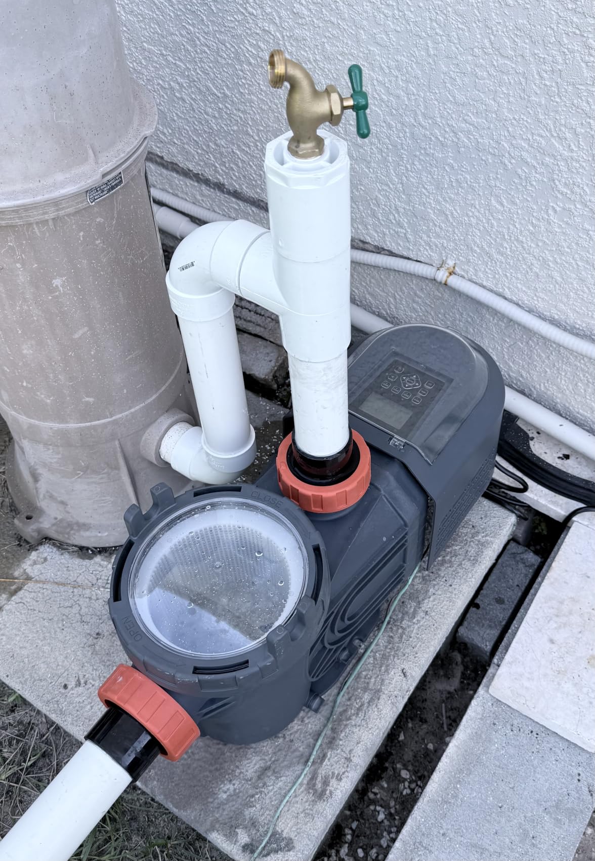 Variable Speed Pool Pump 3.0HP, Energy Efficient In-Ground Pump 220–240V, Ultra Quiet, 11359 GPH, Smart Timer Control, 79 ft Head, Dual Port 1.5