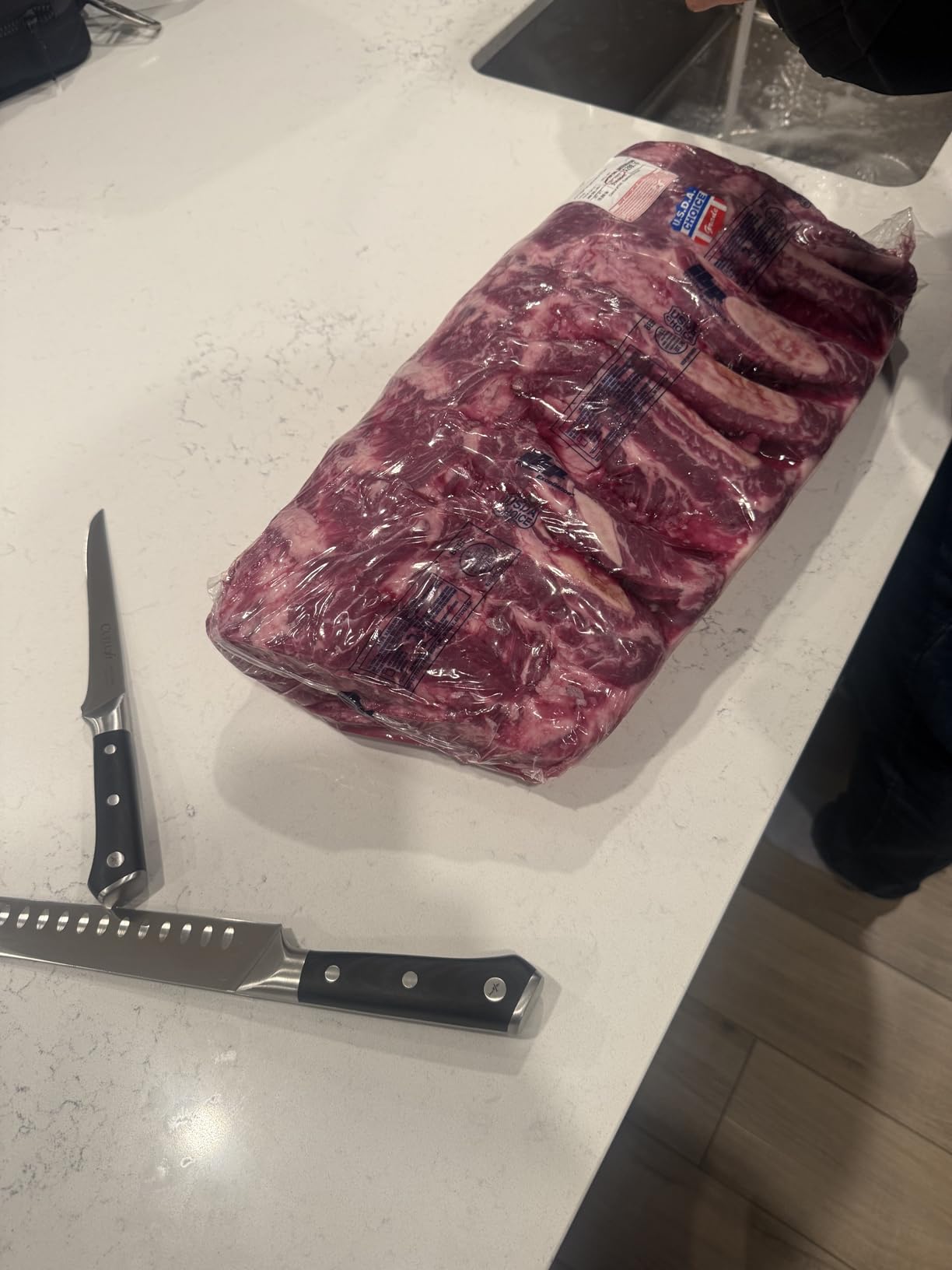 Cutluxe Butcher Knife Set, 5-Piece Slicing Carving Knives for Meat Cutting customer photo 2