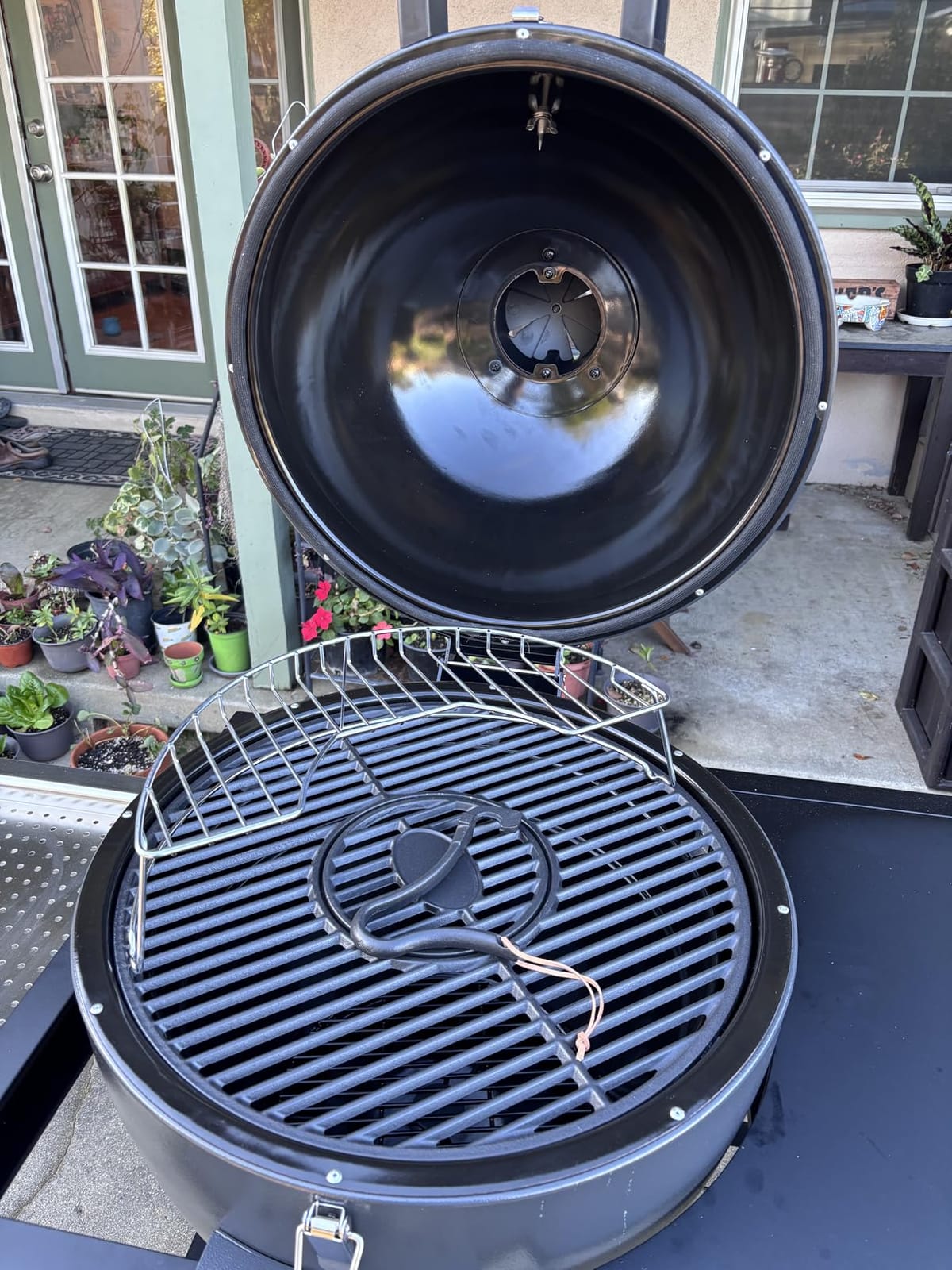 Brand-Man Steel Kamado Charcoal Grill & Smoker customer photo 2