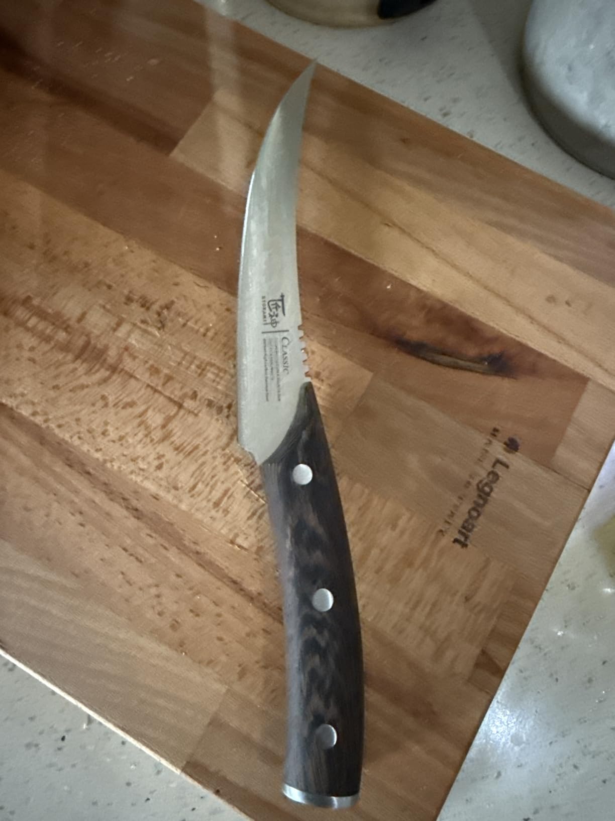 SYOKAMI Butcher Knife Set, Cleaver, Breaking & Boning Knife for Meat & BBQ customer photo 1