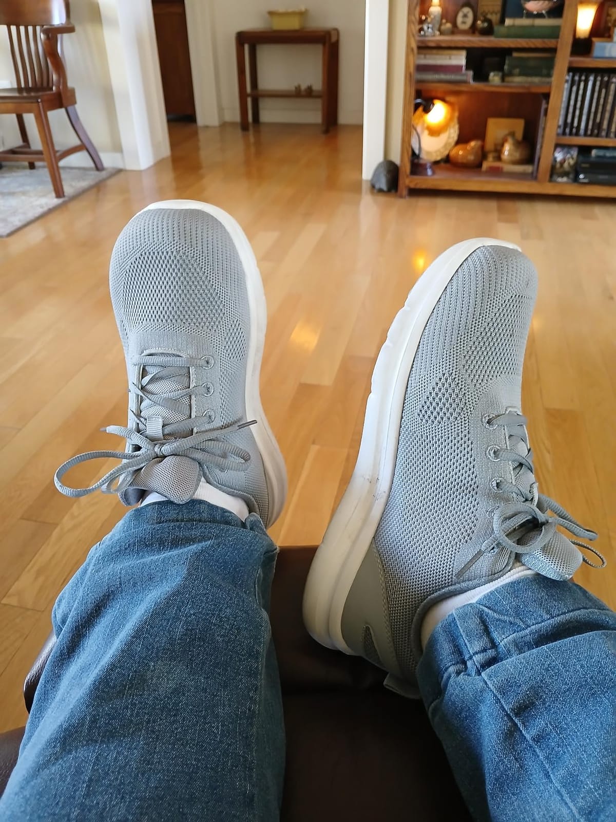 Women's Wide Toe Box Shoes Breathable Mesh Walking Tennis Sneakers customer photo 1