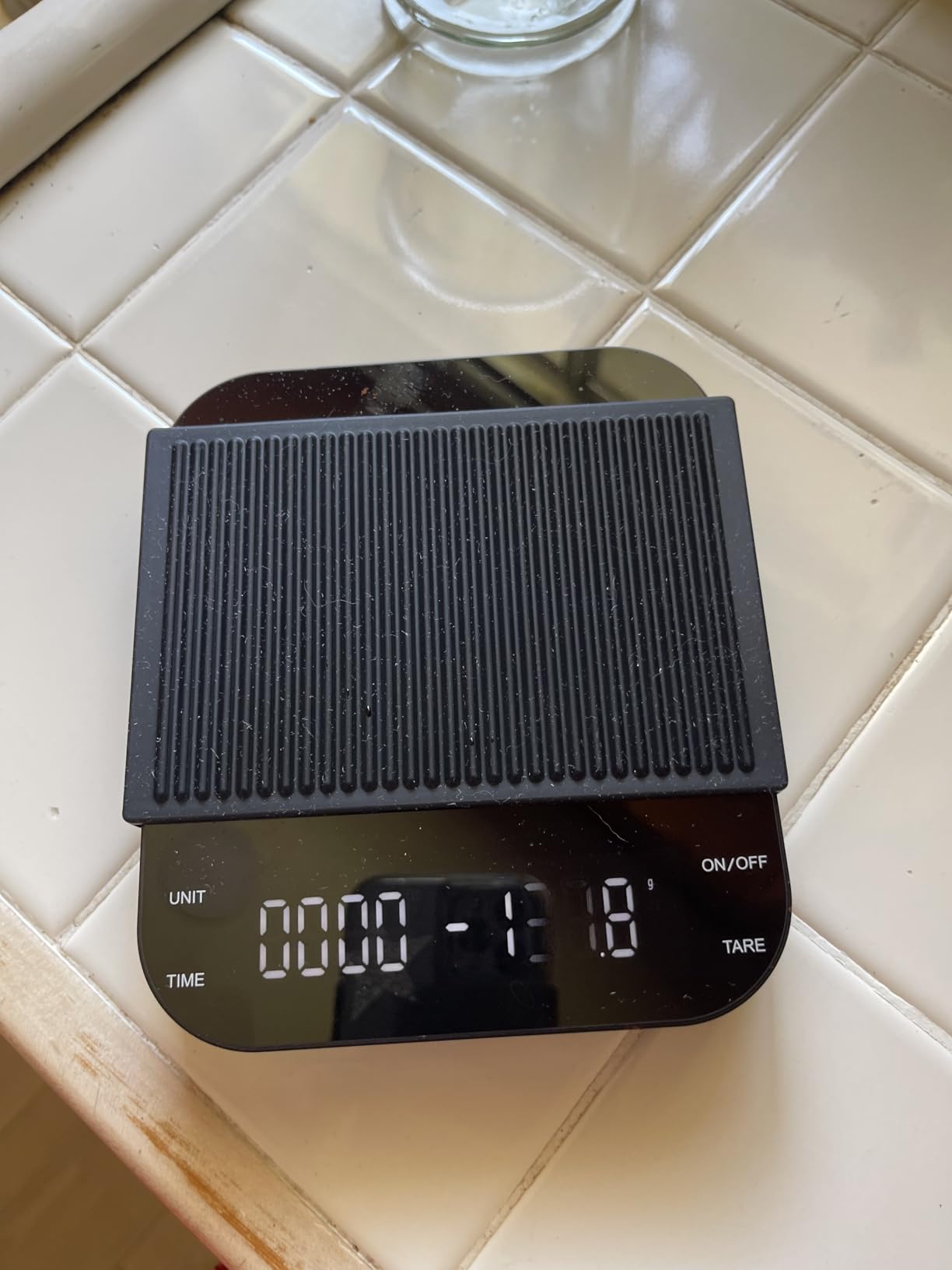 Pour-Over Coffee Scale with Timer, 100-Day USB-C Rechargeable customer photo 2