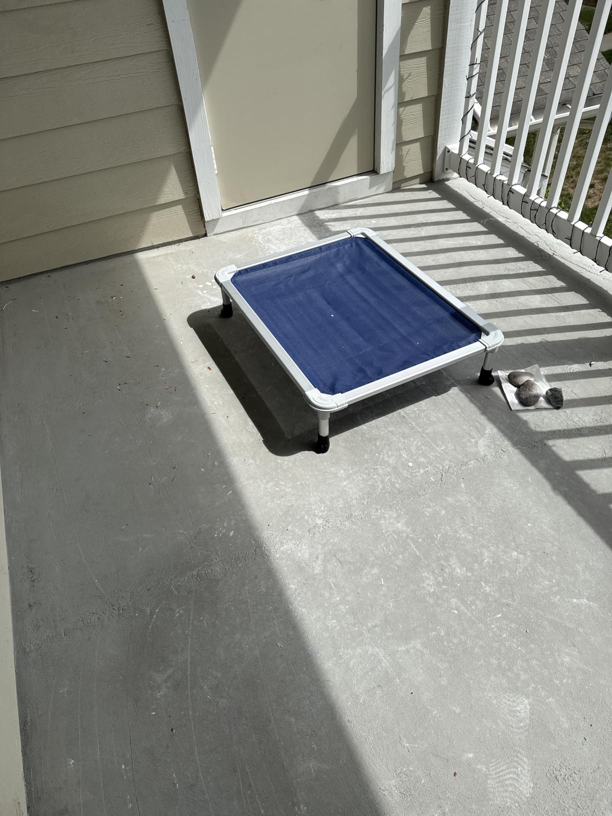 Veehoo Chew Proof Elevated Dog Bed, Cooling Raised Pet Cot, Silver Aluminum customer photo 1
