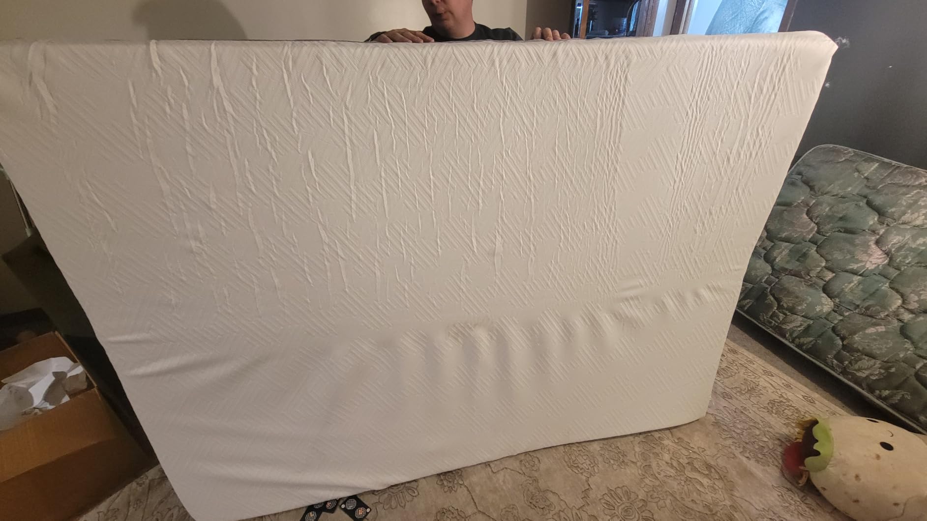 Novilla 6 Inch Twin Mattress, Gel Memory Foam Mattress Twin in a Box customer photo 1
