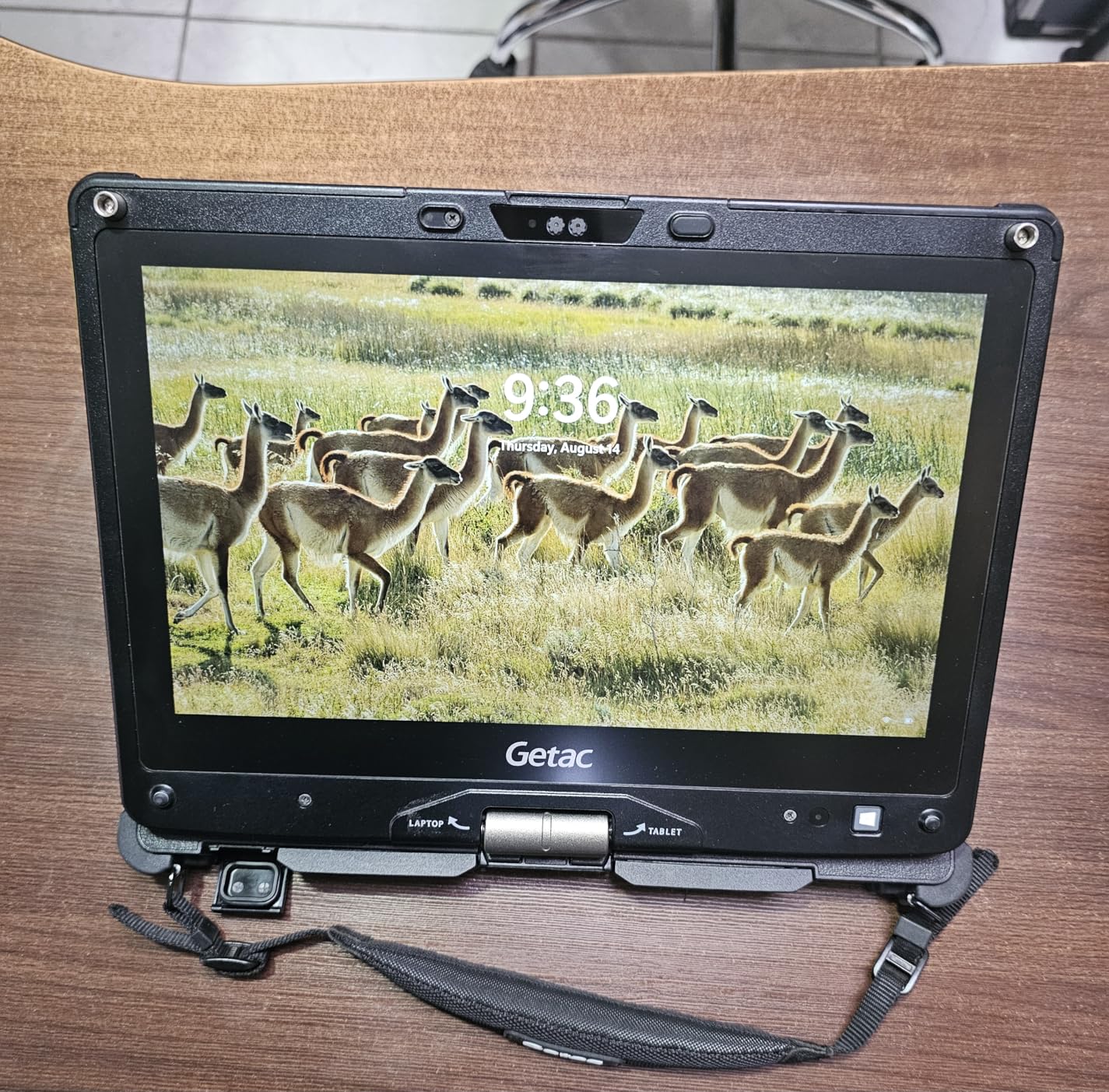 Getac V110 G6 Fully Rugged Laptop, i5-10210U up to 4.2GHz, 11.6 inch FHD Touch Screen, Sunlight Readable, 16GB, 512GB SSD, Webcam, Windows 11 Pro (Renewed) customer photo 1