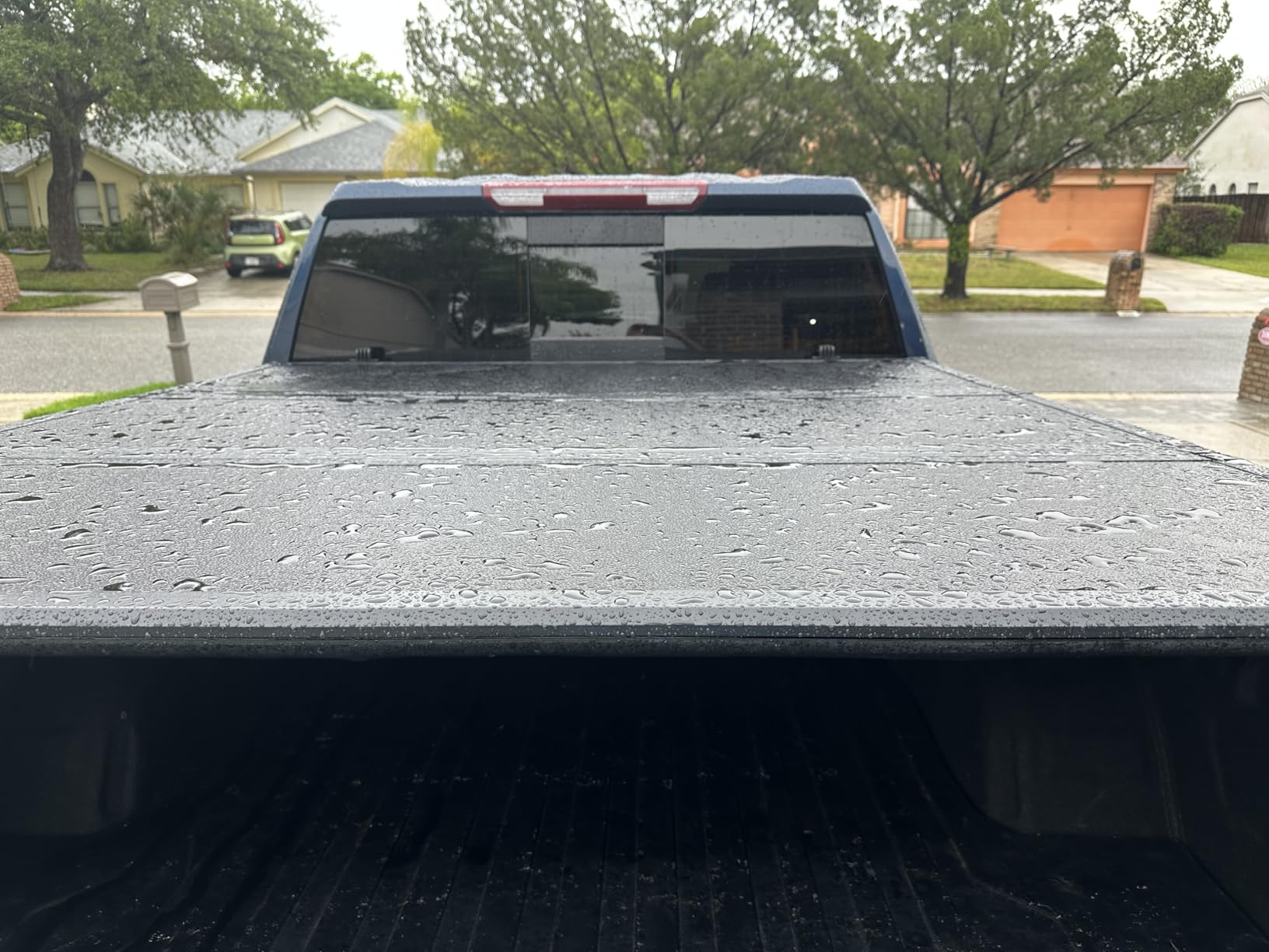 Toptiny Low Profile Hard Folding Truck Bed Tonneau Cover Fits 2020-2026 Silverado/Sierra 2500 3500 HD New Body Style 6.9FT Bed (82.2