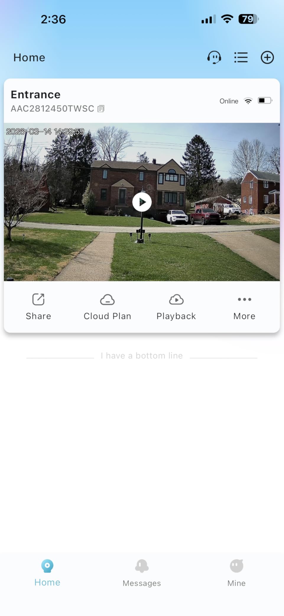 2026 Upgraded 2K Wireless Security Camera with 64G SD Card, Free Cloud Storage, 1-6 Month Battery Life, AI Motion Detection, Spotlight, Siren Alarm, 2-Way Audio, Waterproof WiFi Surveillance Camera customer photo 2